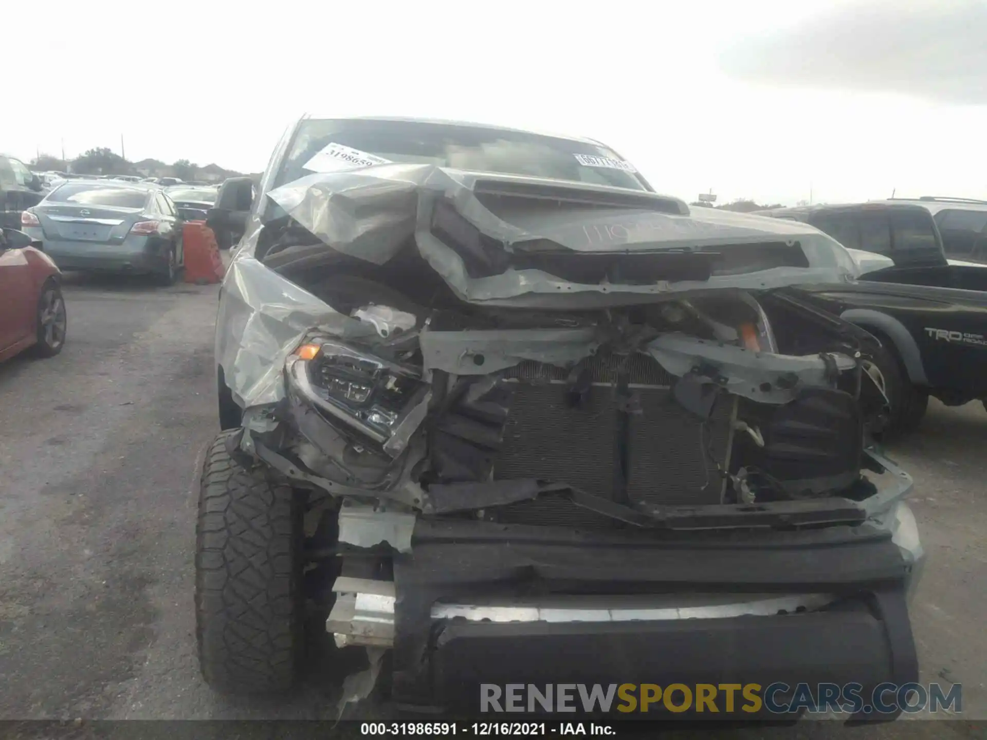 6 Photograph of a damaged car 5TFDY5F10MX971973 TOYOTA TUNDRA 4WD 2021