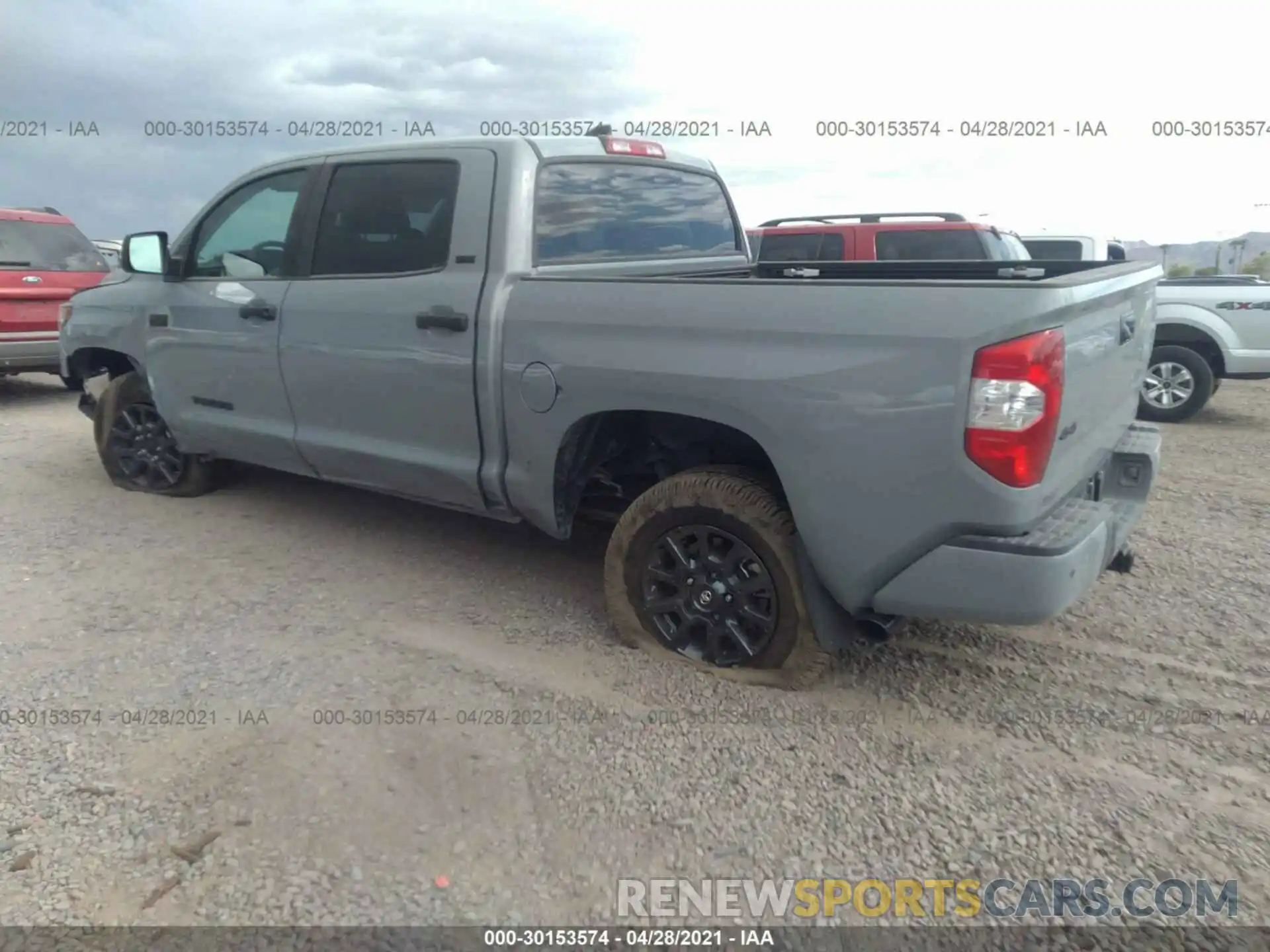 3 Photograph of a damaged car 5TFDY5F10MX973013 TOYOTA TUNDRA 4WD 2021