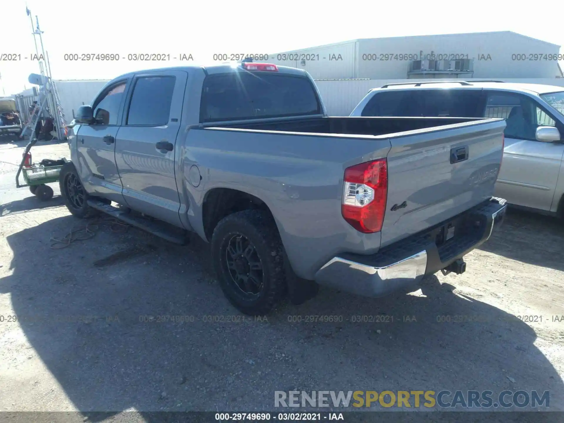 3 Photograph of a damaged car 5TFDY5F10MX989115 TOYOTA TUNDRA 4WD 2021