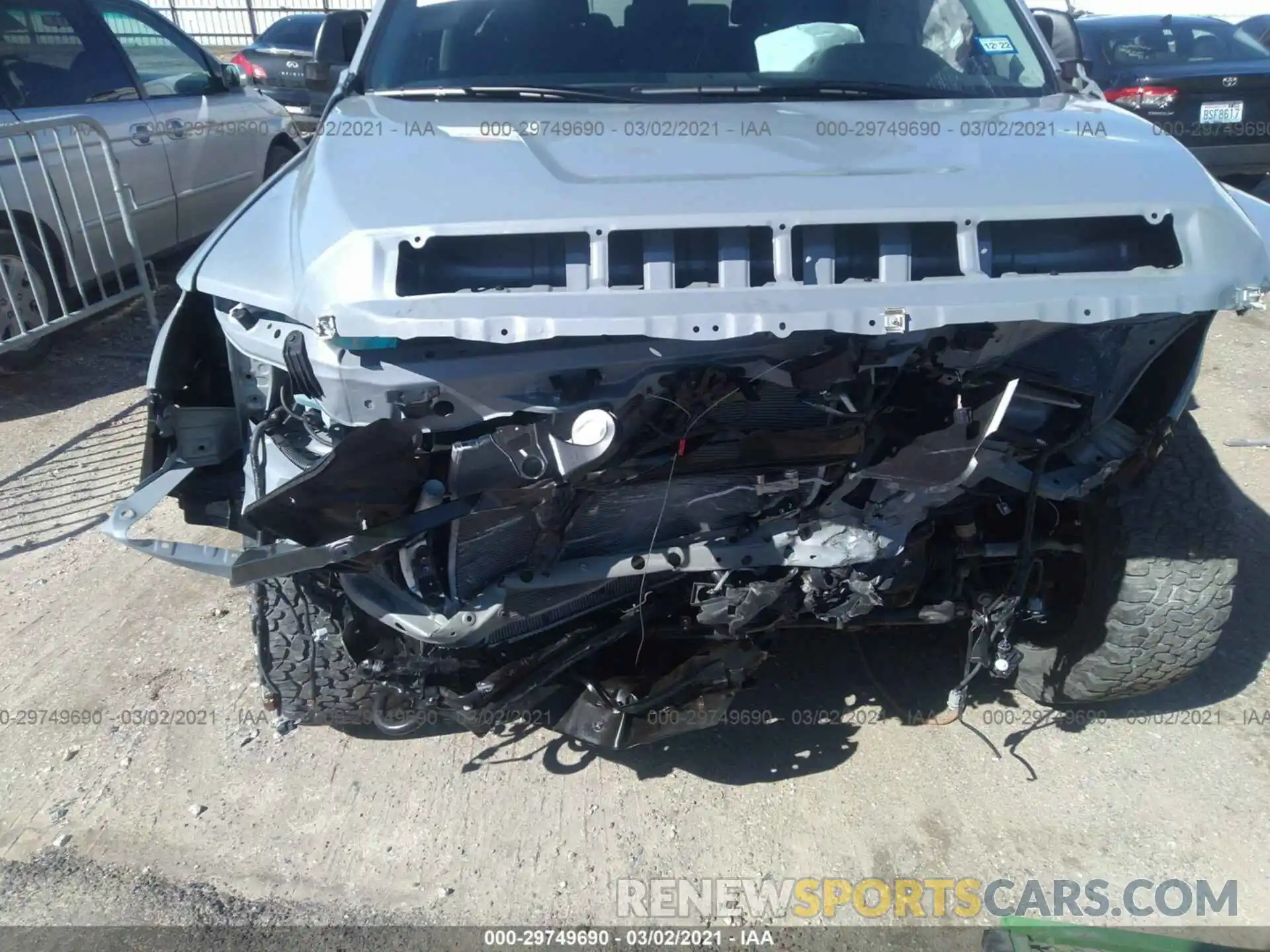 6 Photograph of a damaged car 5TFDY5F10MX989115 TOYOTA TUNDRA 4WD 2021