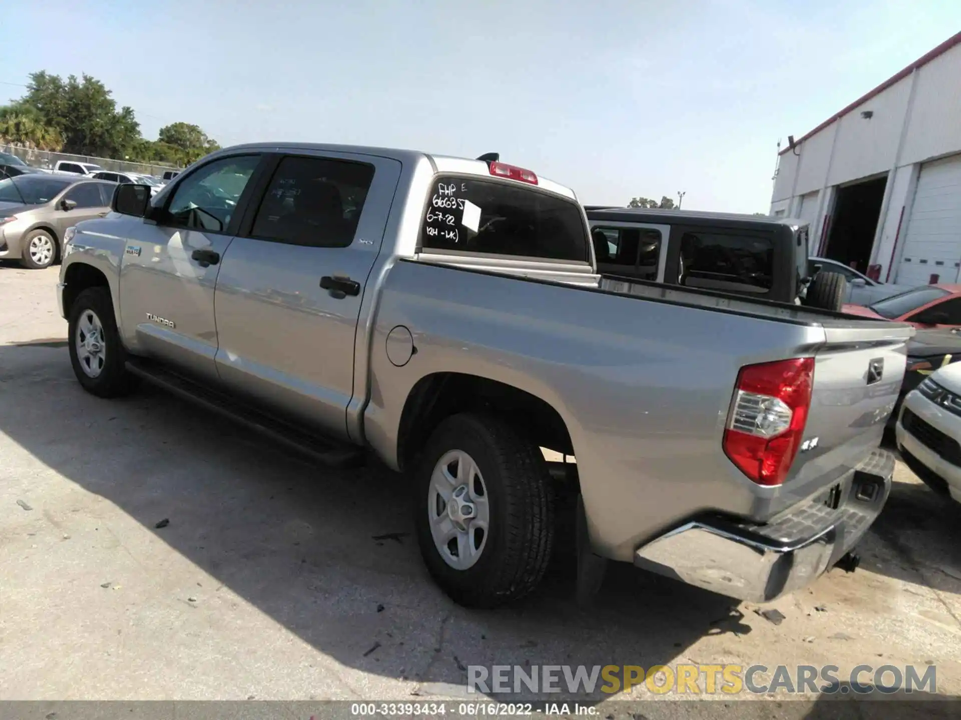 3 Photograph of a damaged car 5TFDY5F11MX018141 TOYOTA TUNDRA 4WD 2021