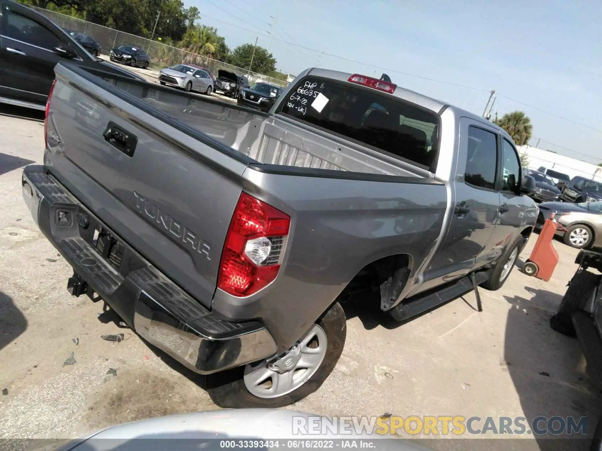 4 Photograph of a damaged car 5TFDY5F11MX018141 TOYOTA TUNDRA 4WD 2021