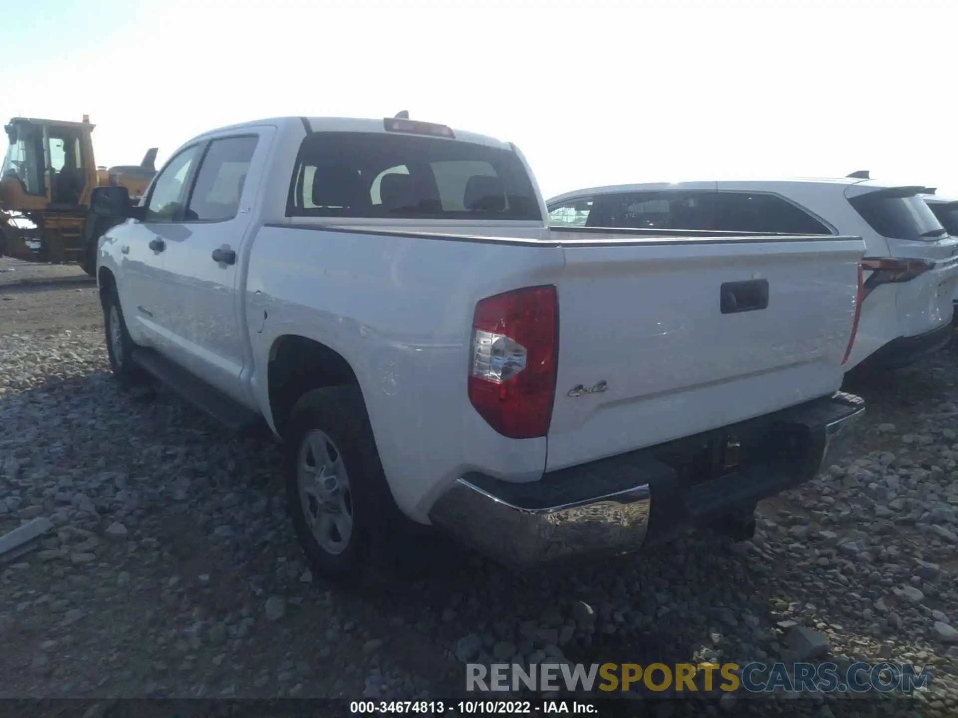 3 Photograph of a damaged car 5TFDY5F11MX018334 TOYOTA TUNDRA 4WD 2021