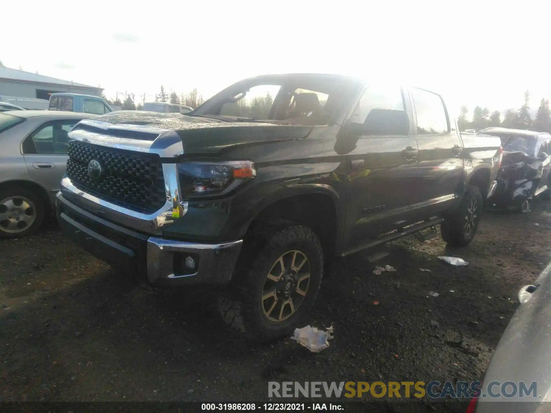 2 Photograph of a damaged car 5TFDY5F11MX033917 TOYOTA TUNDRA 4WD 2021