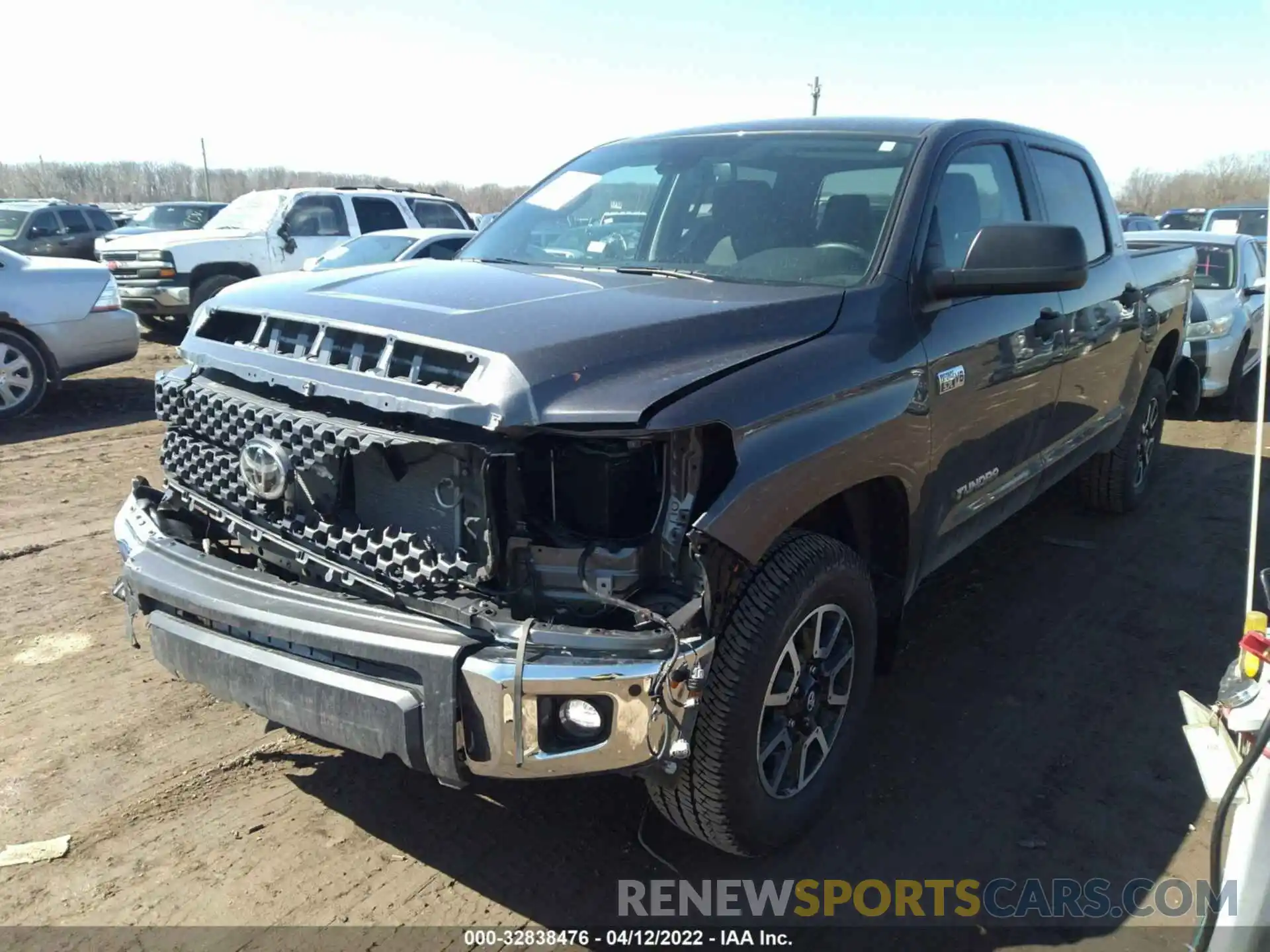 2 Photograph of a damaged car 5TFDY5F11MX047445 TOYOTA TUNDRA 4WD 2021