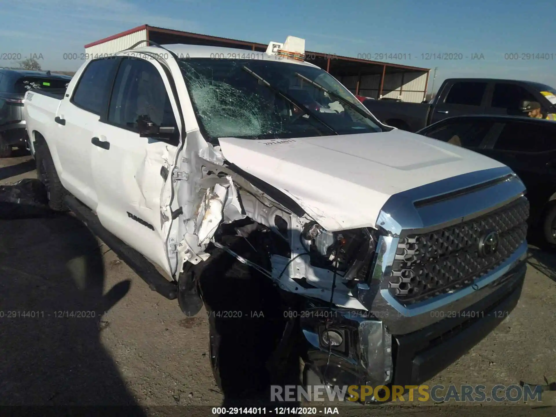 1 Photograph of a damaged car 5TFDY5F11MX958262 TOYOTA TUNDRA 4WD 2021