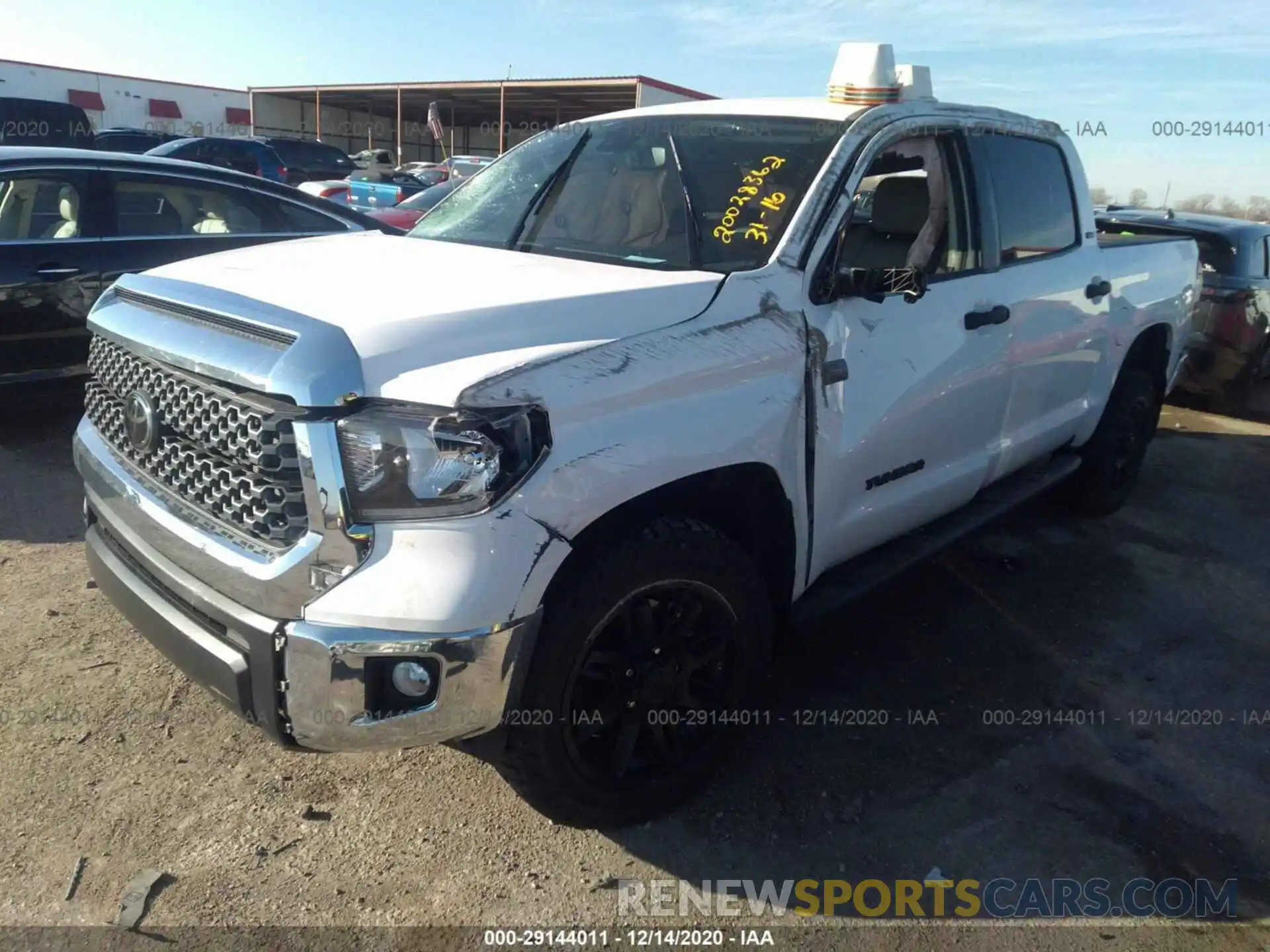 2 Фотография поврежденного автомобиля 5TFDY5F11MX958262 TOYOTA TUNDRA 4WD 2021