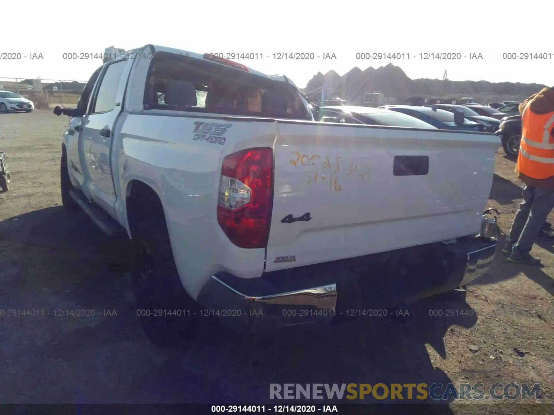 3 Photograph of a damaged car 5TFDY5F11MX958262 TOYOTA TUNDRA 4WD 2021