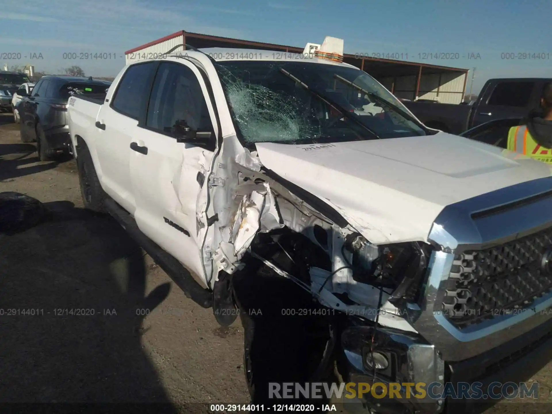 6 Photograph of a damaged car 5TFDY5F11MX958262 TOYOTA TUNDRA 4WD 2021