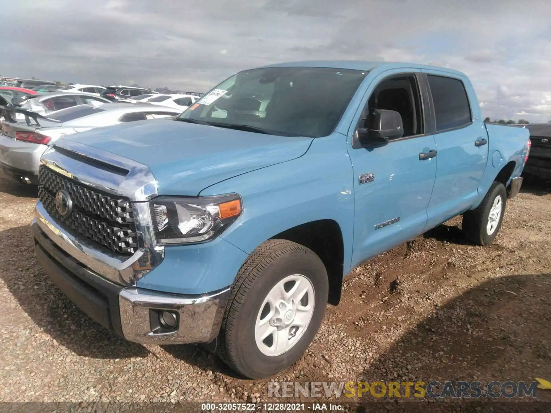 2 Photograph of a damaged car 5TFDY5F11MX958357 TOYOTA TUNDRA 4WD 2021