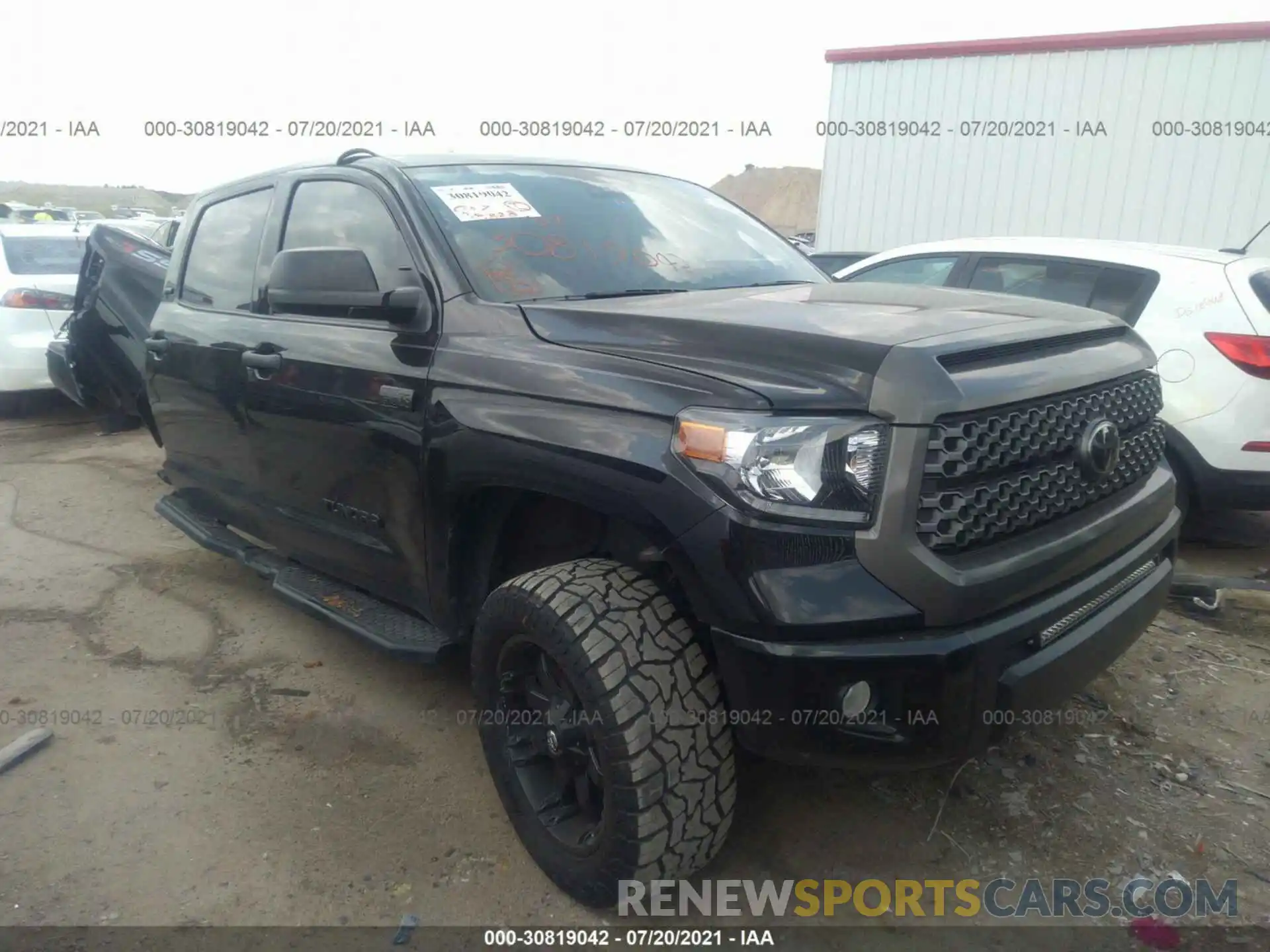 1 Photograph of a damaged car 5TFDY5F11MX960755 TOYOTA TUNDRA 4WD 2021