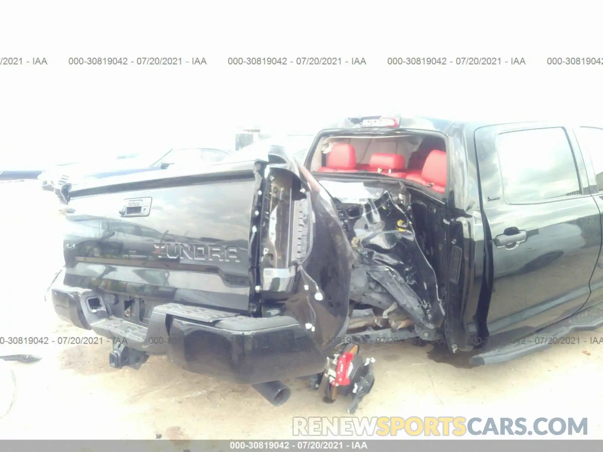 6 Photograph of a damaged car 5TFDY5F11MX960755 TOYOTA TUNDRA 4WD 2021