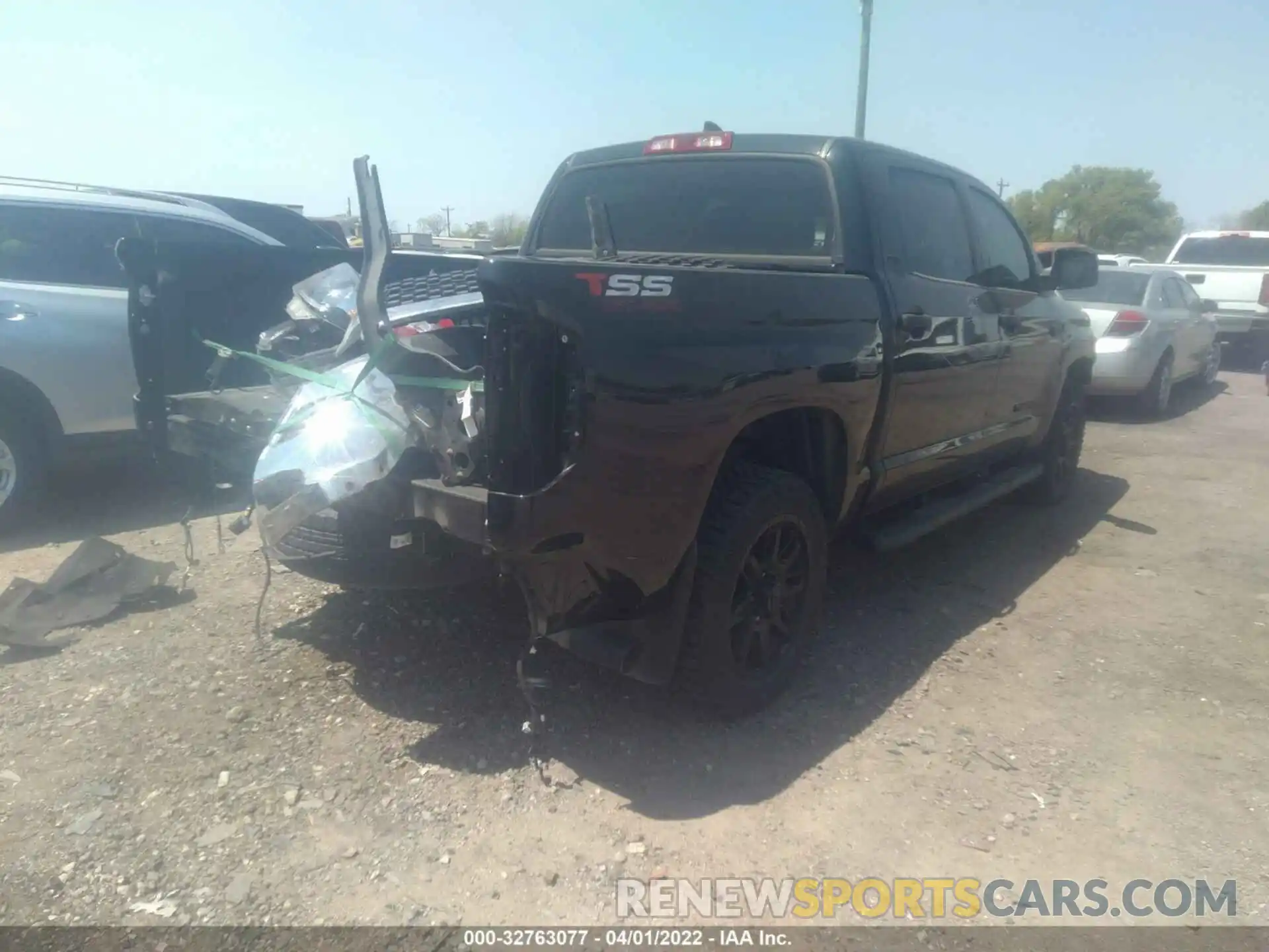 4 Фотография поврежденного автомобиля 5TFDY5F11MX963638 TOYOTA TUNDRA 4WD 2021