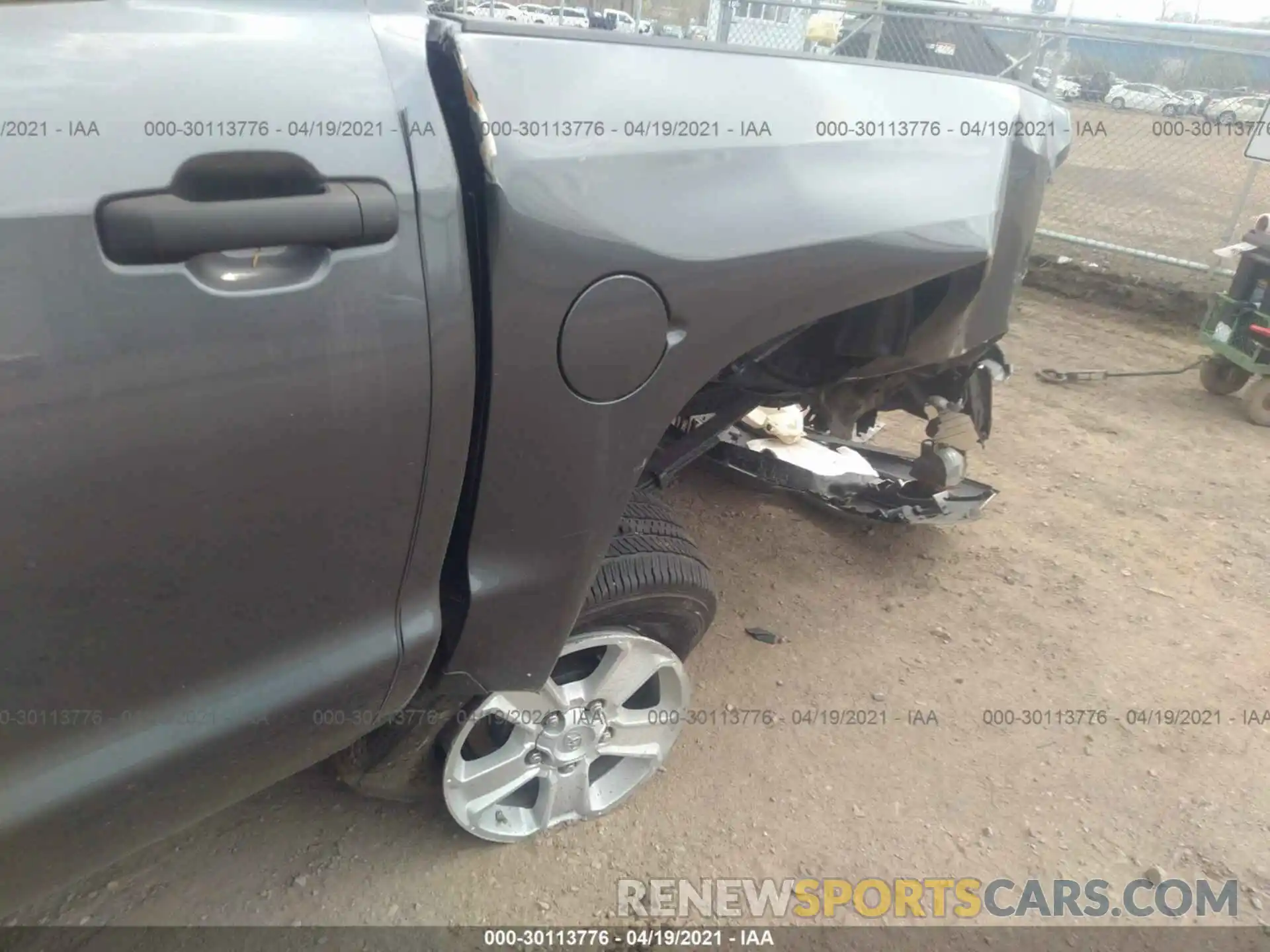 6 Photograph of a damaged car 5TFDY5F11MX971805 TOYOTA TUNDRA 4WD 2021