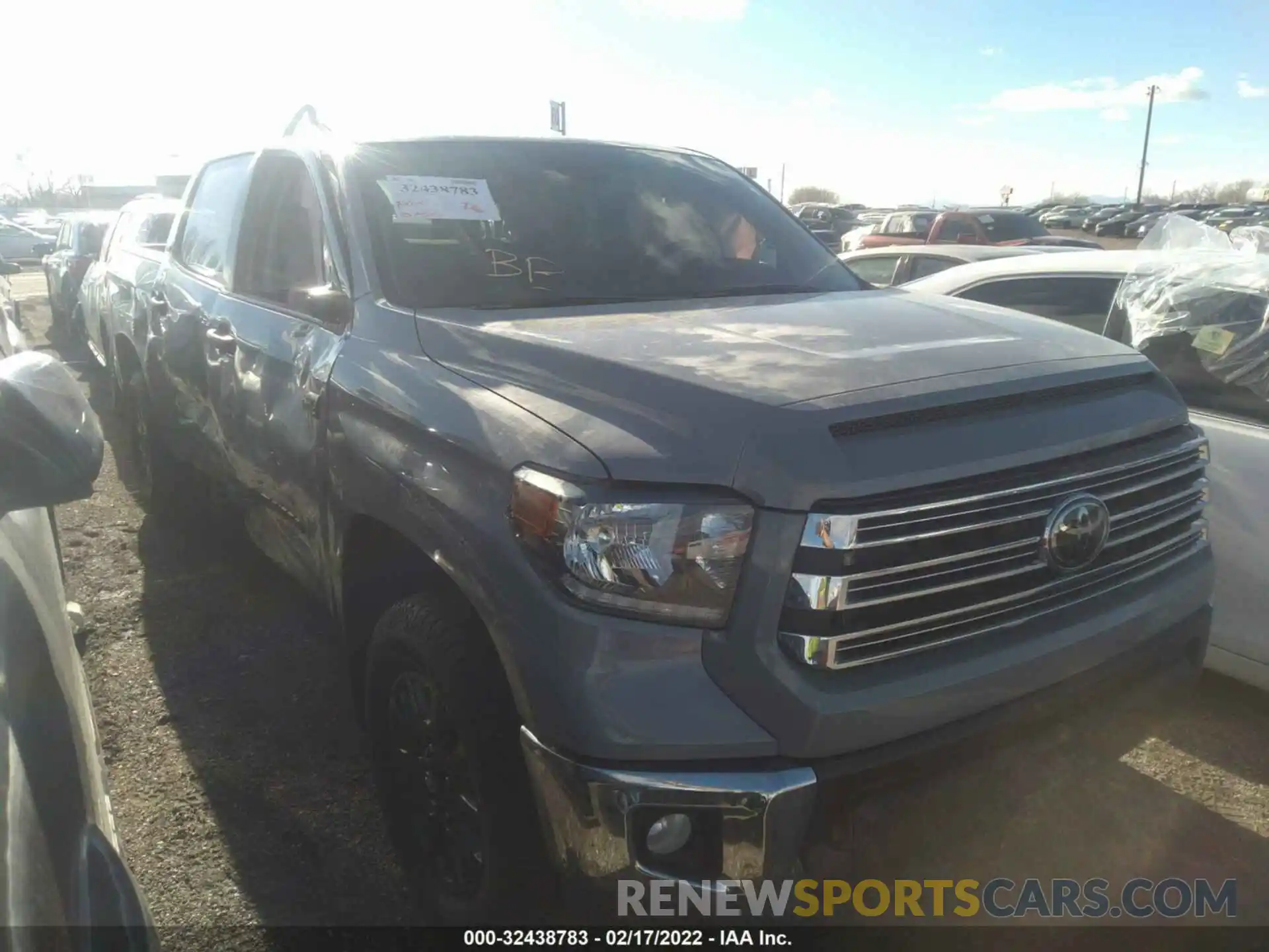 1 Photograph of a damaged car 5TFDY5F11MX972100 TOYOTA TUNDRA 4WD 2021