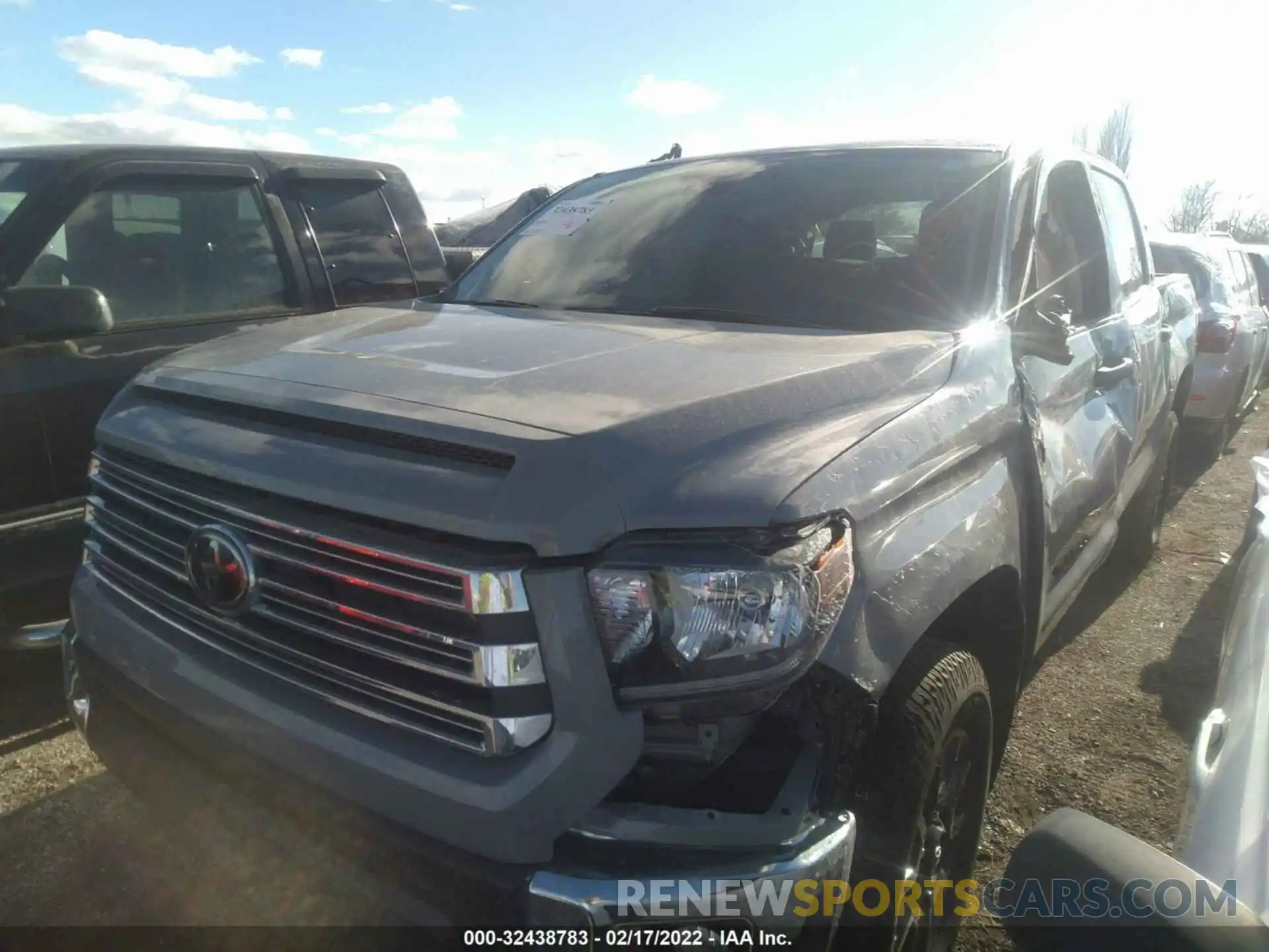 2 Photograph of a damaged car 5TFDY5F11MX972100 TOYOTA TUNDRA 4WD 2021