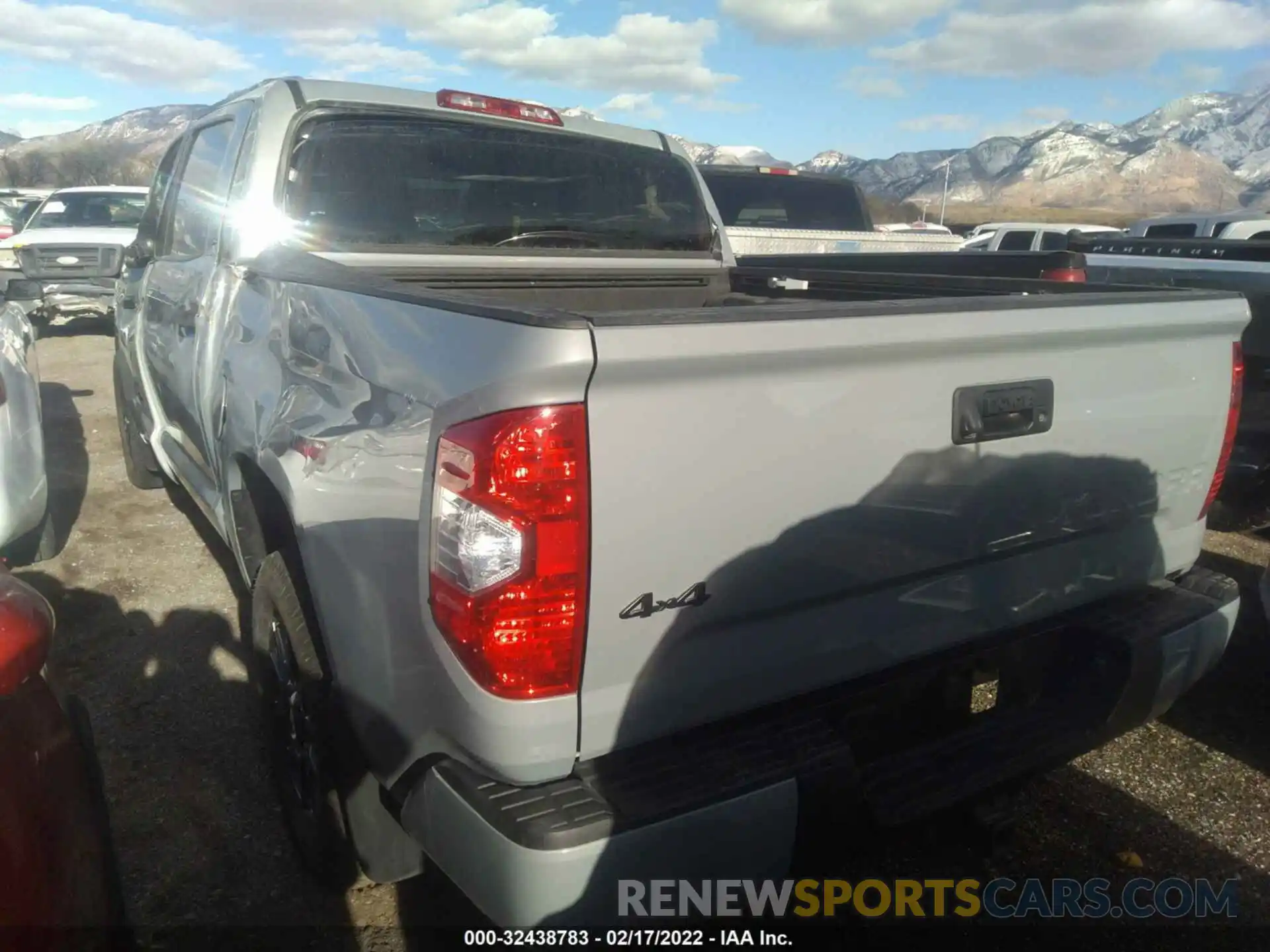 3 Photograph of a damaged car 5TFDY5F11MX972100 TOYOTA TUNDRA 4WD 2021