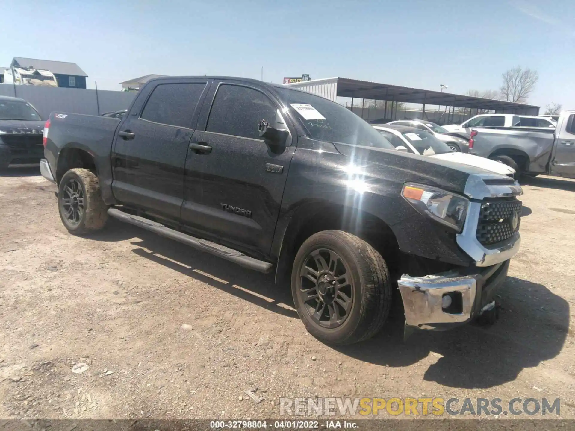 1 Photograph of a damaged car 5TFDY5F11MX973859 TOYOTA TUNDRA 4WD 2021