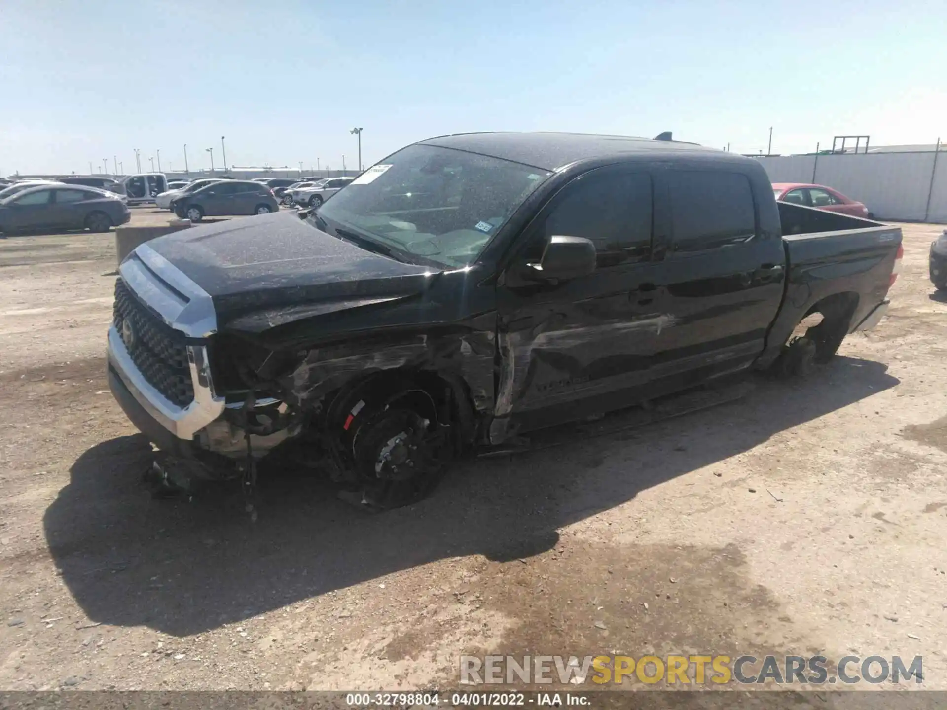 2 Photograph of a damaged car 5TFDY5F11MX973859 TOYOTA TUNDRA 4WD 2021