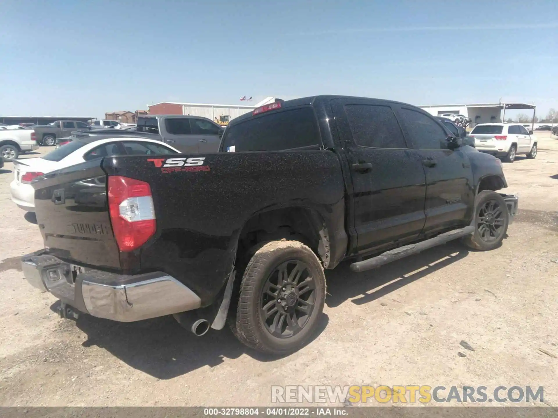 4 Photograph of a damaged car 5TFDY5F11MX973859 TOYOTA TUNDRA 4WD 2021