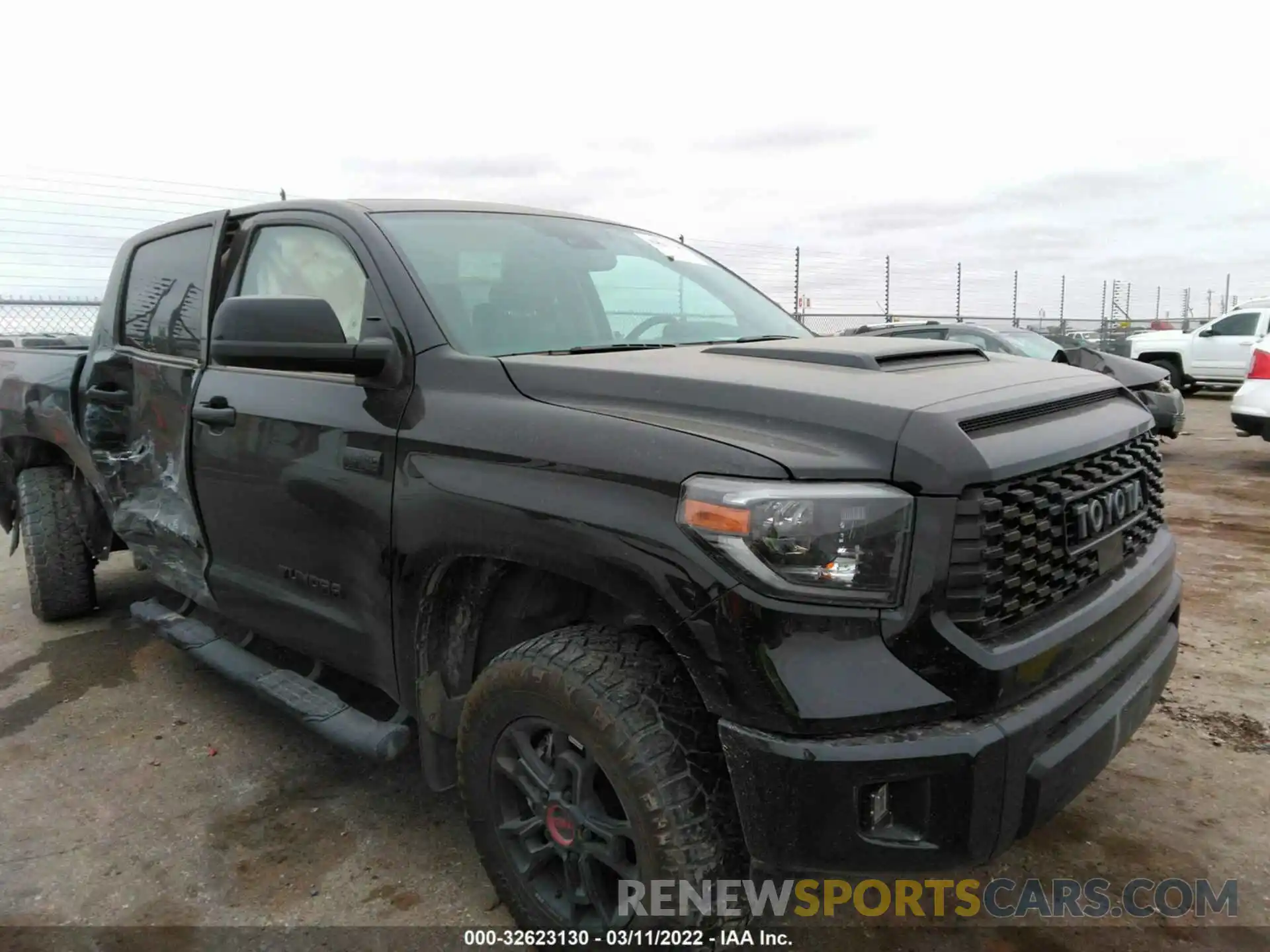 1 Photograph of a damaged car 5TFDY5F11MX998938 TOYOTA TUNDRA 4WD 2021