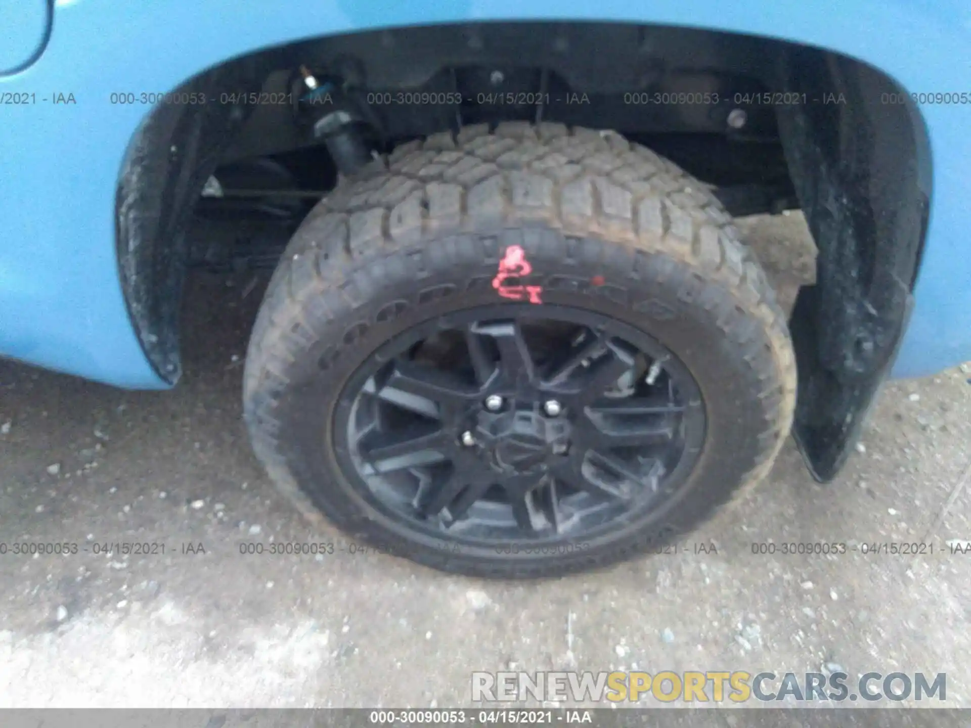 13 Photograph of a damaged car 5TFDY5F12MX005141 TOYOTA TUNDRA 4WD 2021