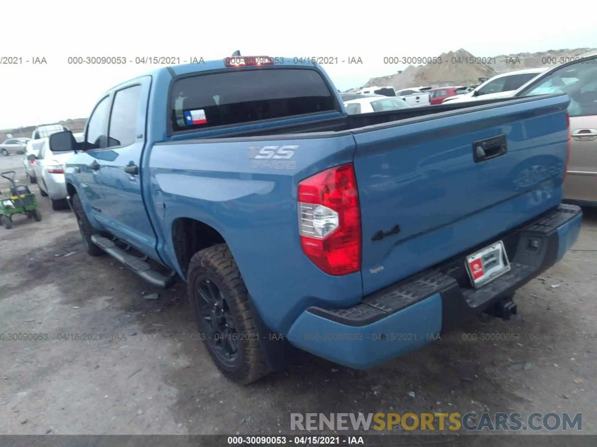 3 Photograph of a damaged car 5TFDY5F12MX005141 TOYOTA TUNDRA 4WD 2021