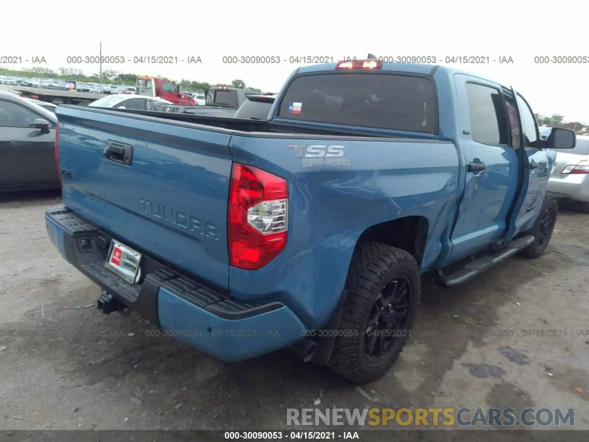 4 Photograph of a damaged car 5TFDY5F12MX005141 TOYOTA TUNDRA 4WD 2021