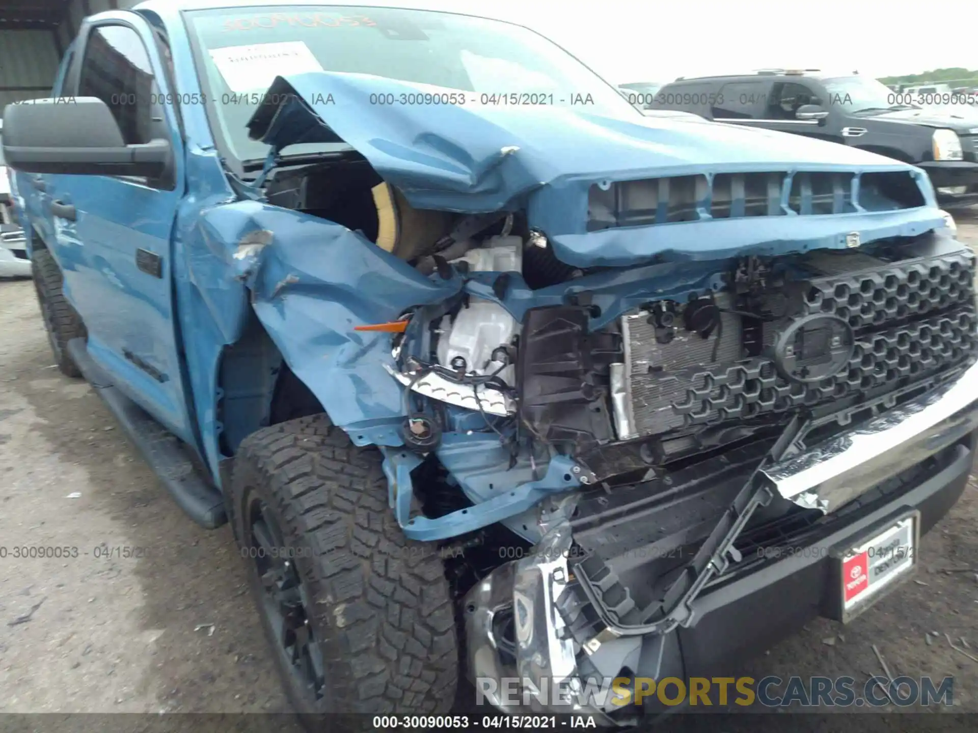 6 Photograph of a damaged car 5TFDY5F12MX005141 TOYOTA TUNDRA 4WD 2021