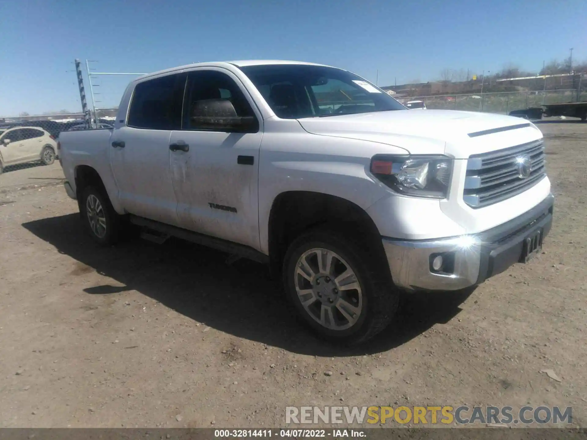 1 Photograph of a damaged car 5TFDY5F12MX005480 TOYOTA TUNDRA 4WD 2021