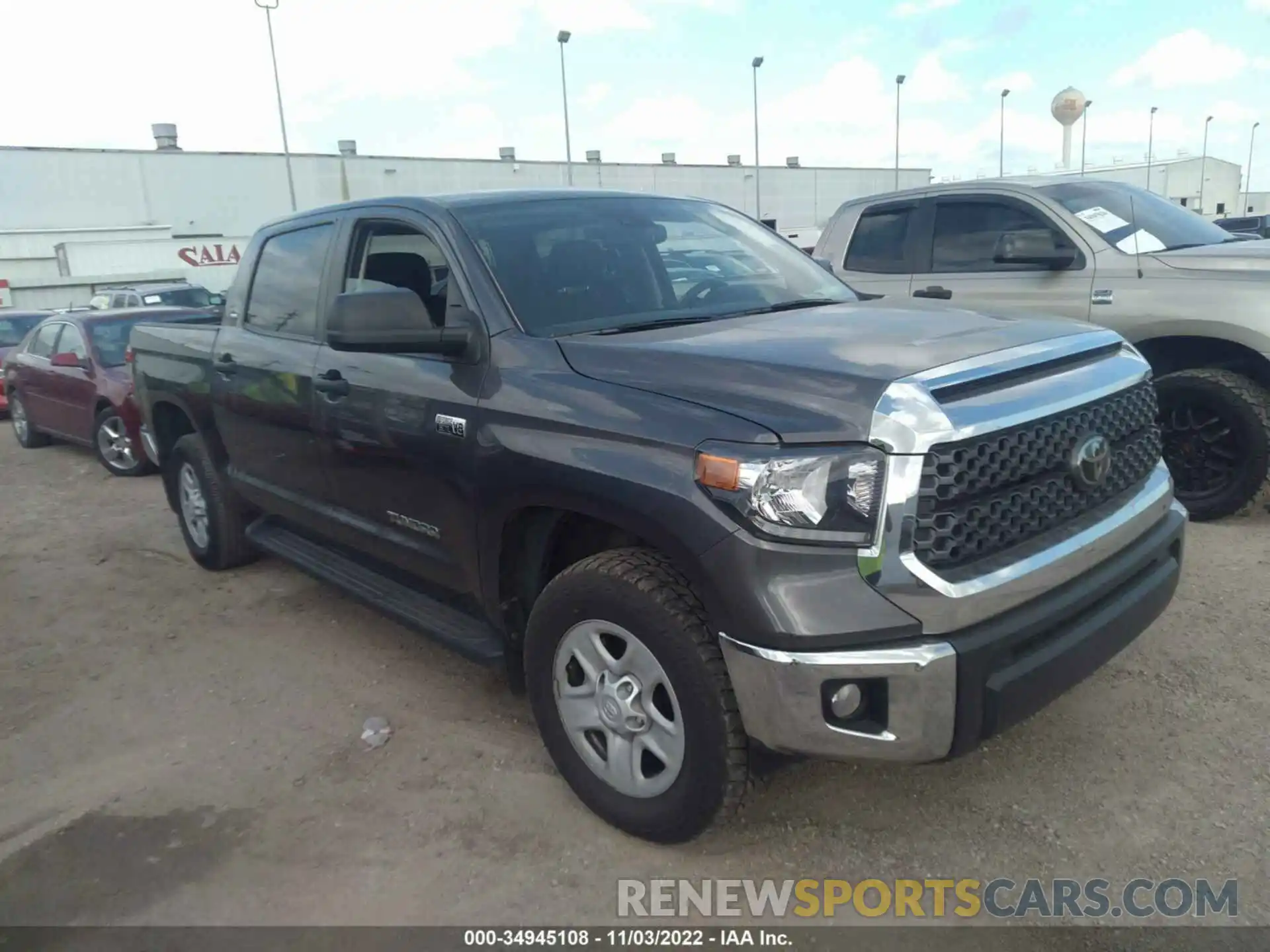 1 Photograph of a damaged car 5TFDY5F12MX020416 TOYOTA TUNDRA 4WD 2021