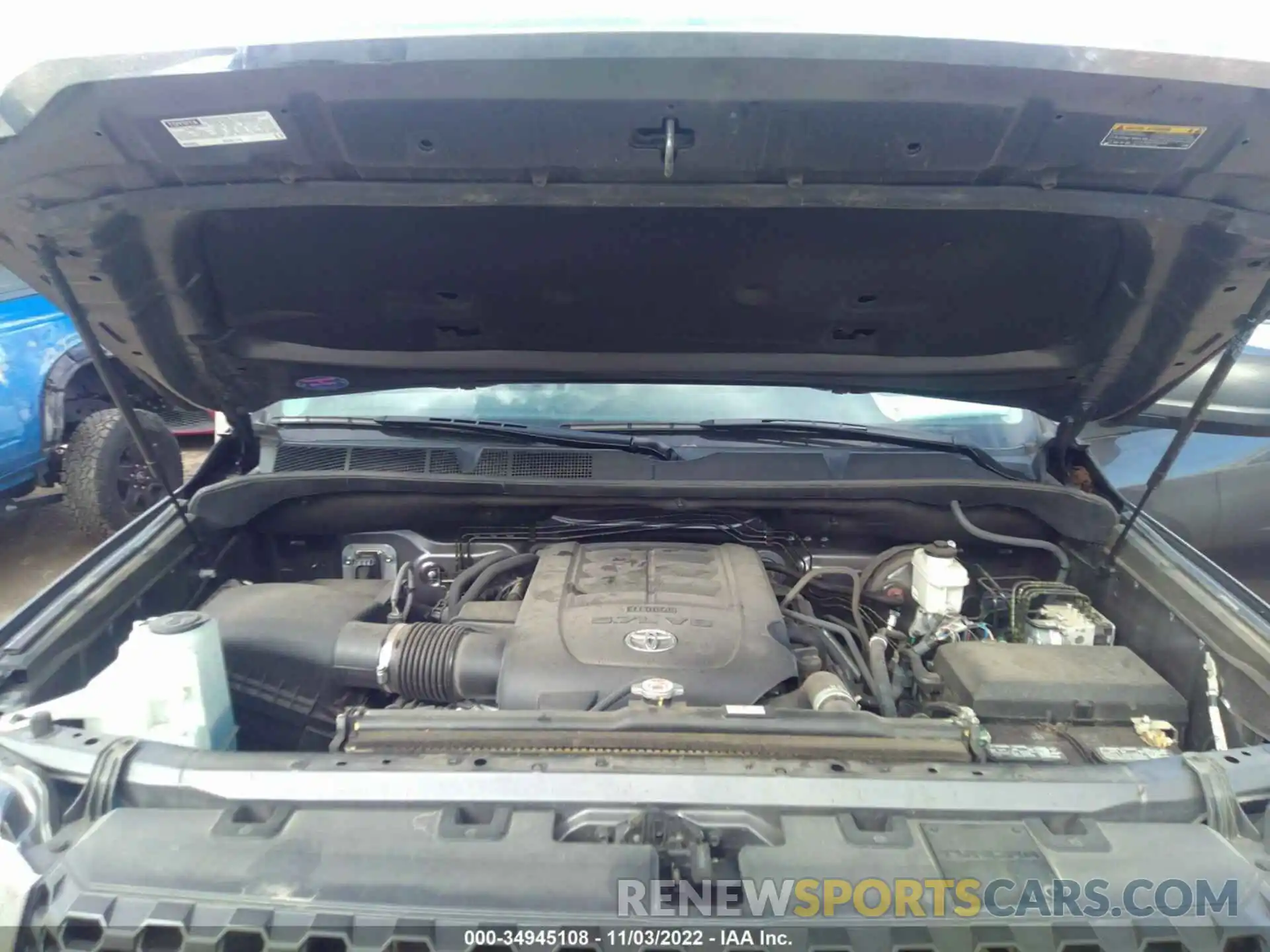 10 Photograph of a damaged car 5TFDY5F12MX020416 TOYOTA TUNDRA 4WD 2021