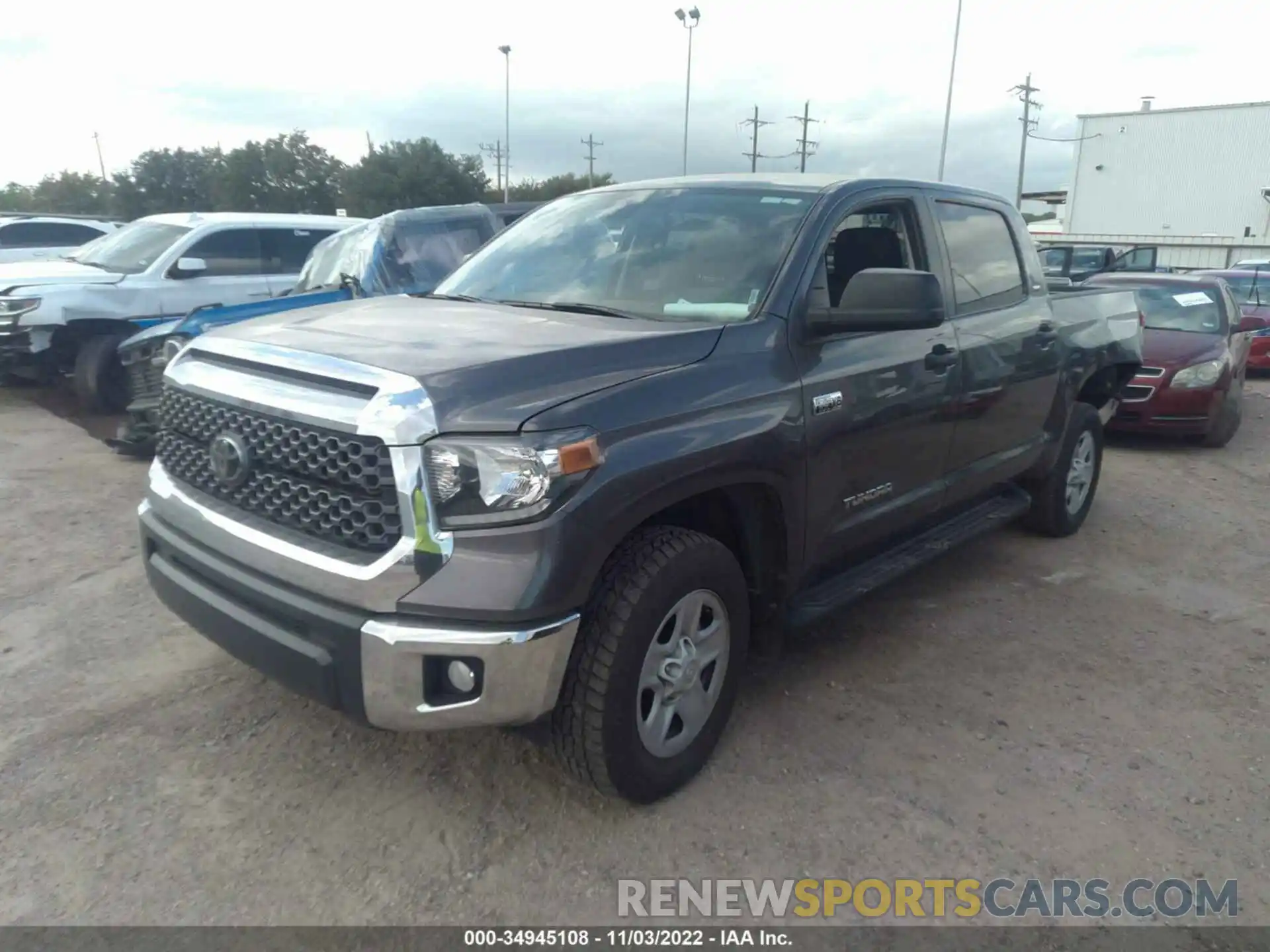 2 Photograph of a damaged car 5TFDY5F12MX020416 TOYOTA TUNDRA 4WD 2021