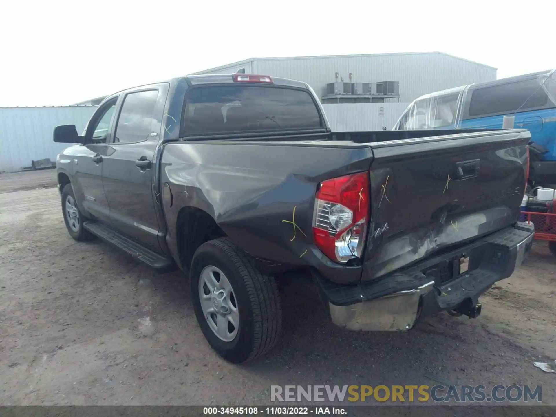 3 Photograph of a damaged car 5TFDY5F12MX020416 TOYOTA TUNDRA 4WD 2021