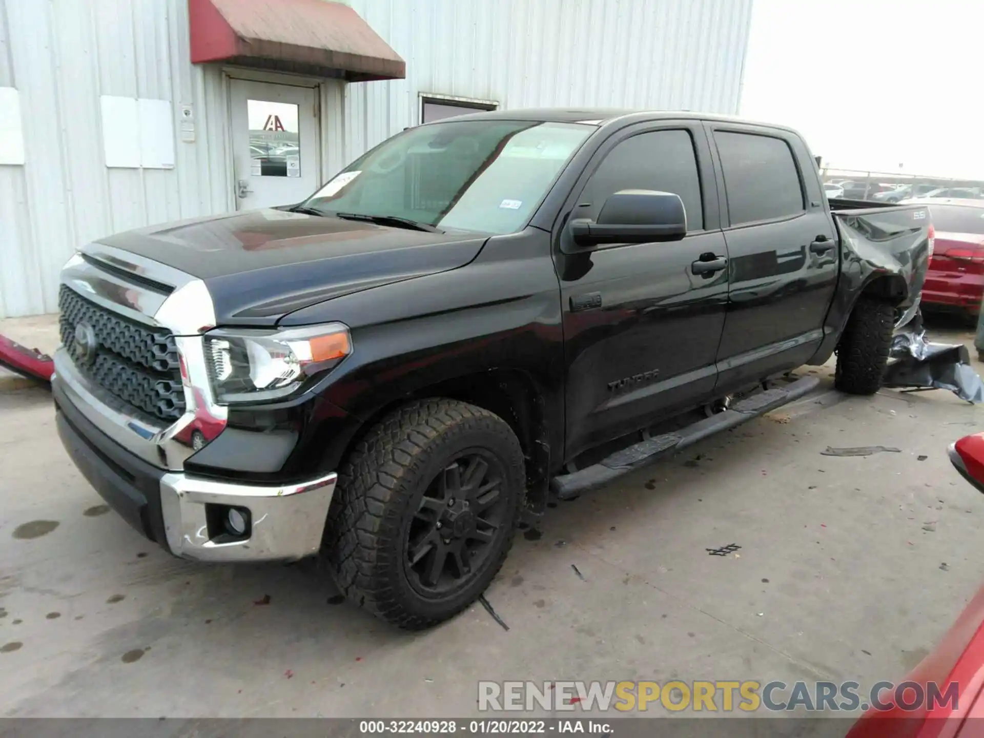 2 Photograph of a damaged car 5TFDY5F12MX039435 TOYOTA TUNDRA 4WD 2021