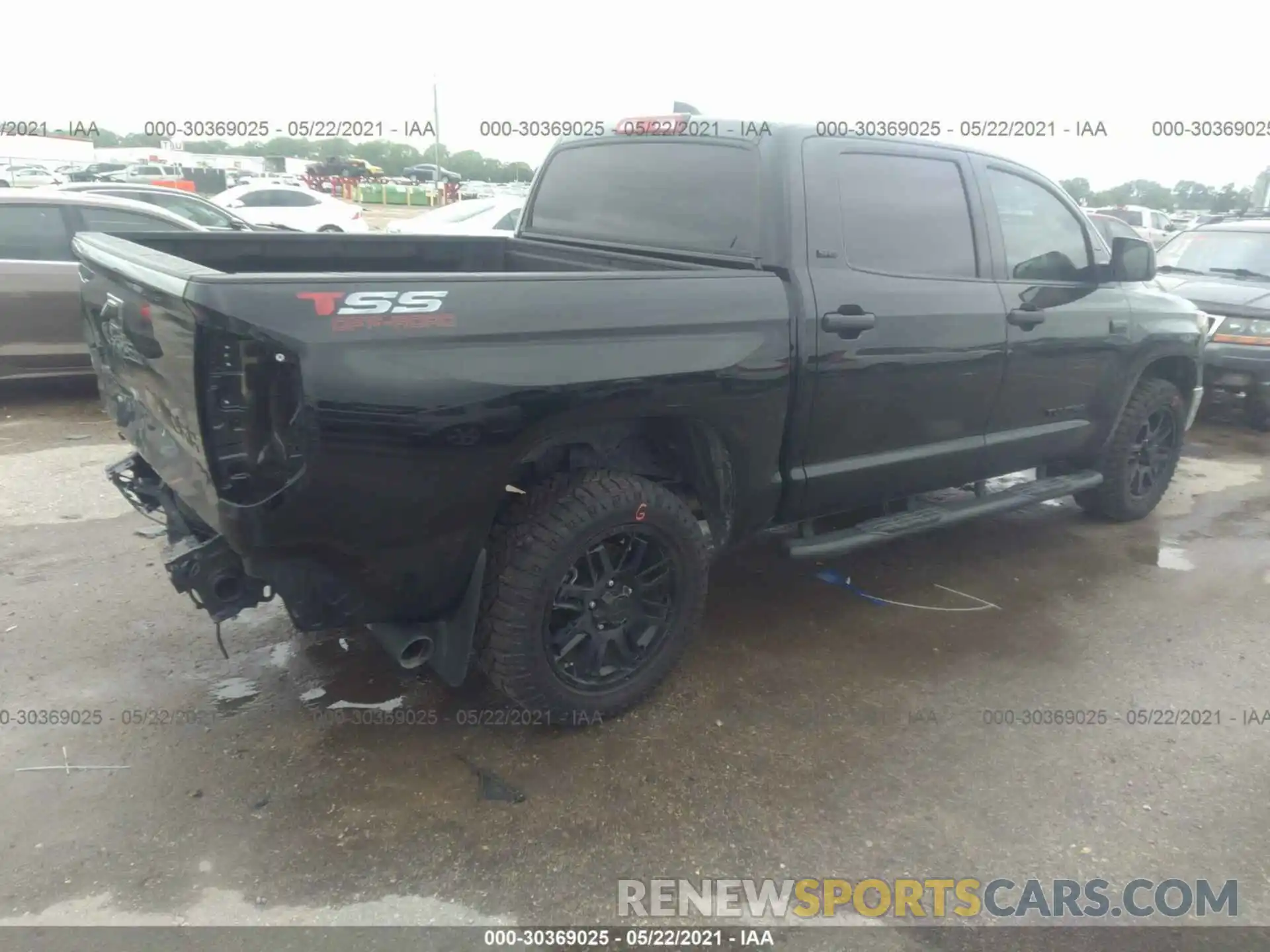 4 Фотография поврежденного автомобиля 5TFDY5F12MX959761 TOYOTA TUNDRA 4WD 2021