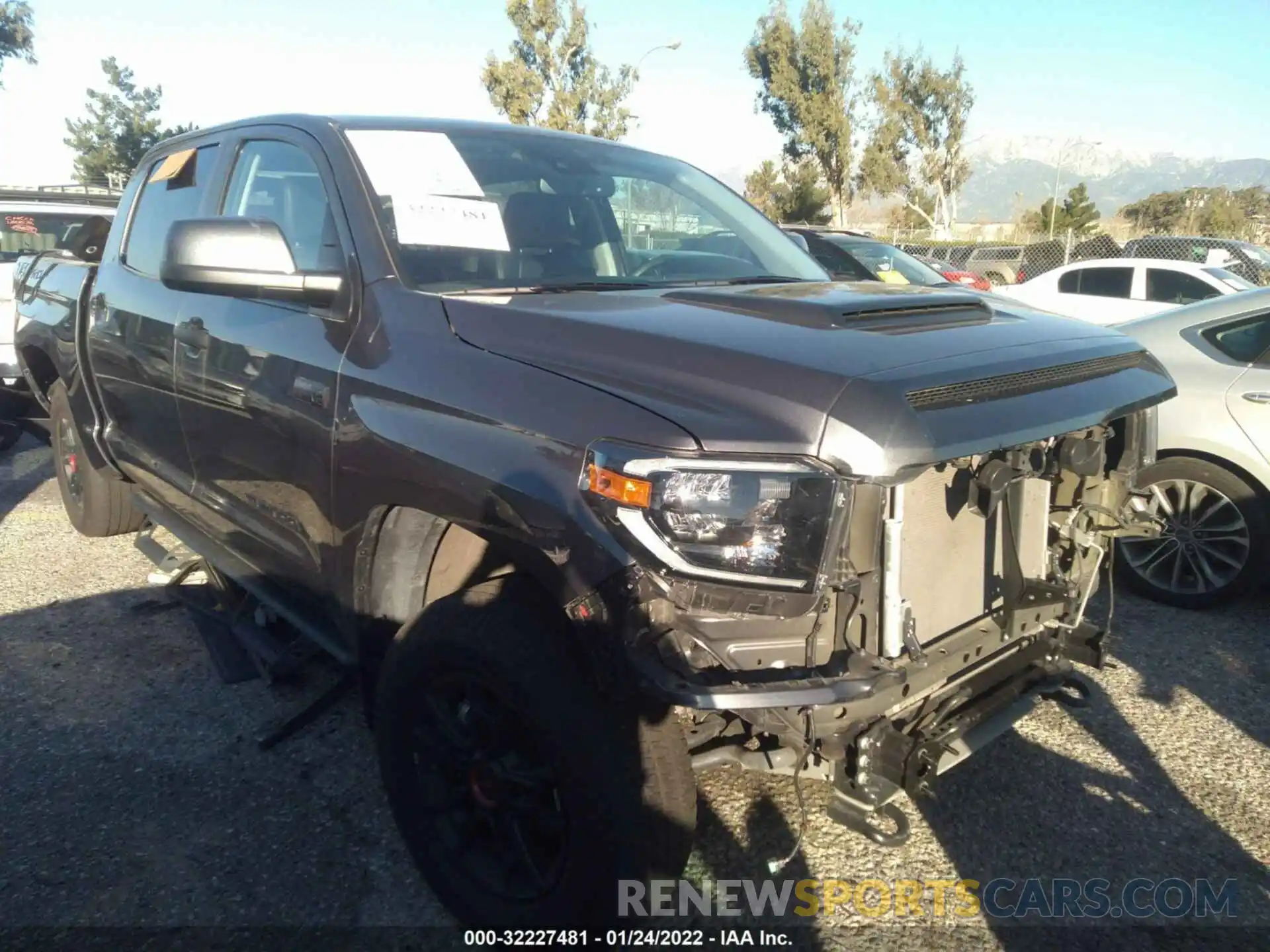 1 Photograph of a damaged car 5TFDY5F12MX976544 TOYOTA TUNDRA 4WD 2021