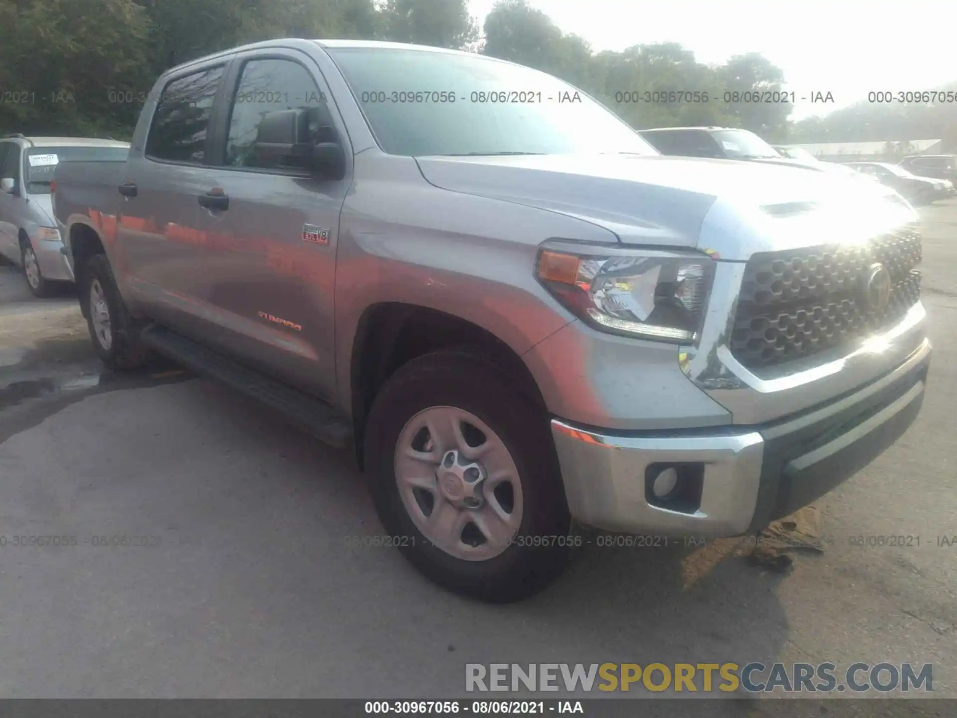 1 Photograph of a damaged car 5TFDY5F13MX011711 TOYOTA TUNDRA 4WD 2021