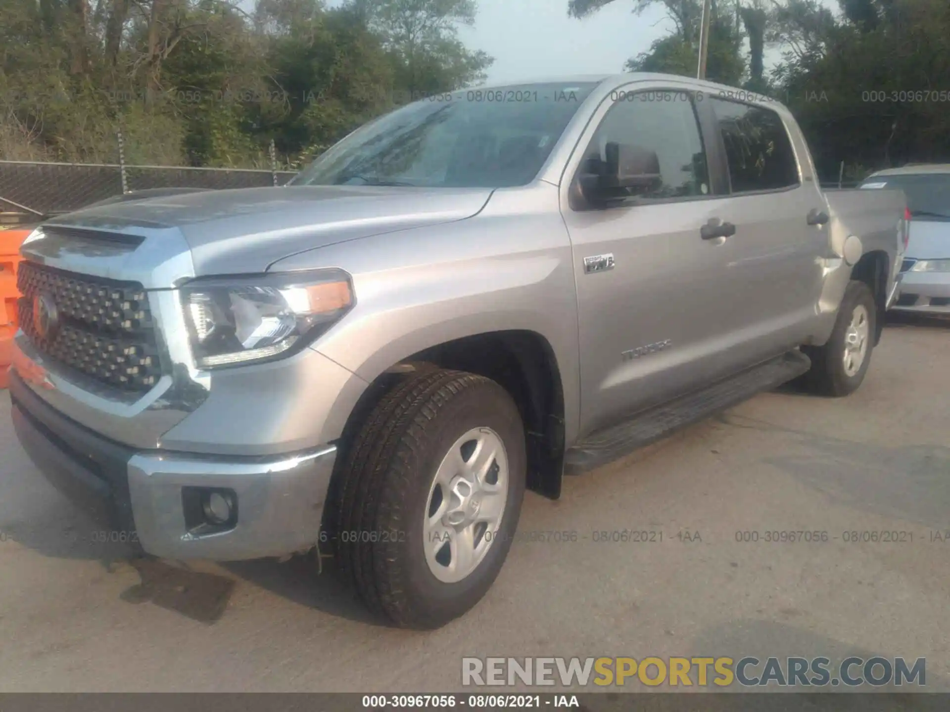 2 Photograph of a damaged car 5TFDY5F13MX011711 TOYOTA TUNDRA 4WD 2021