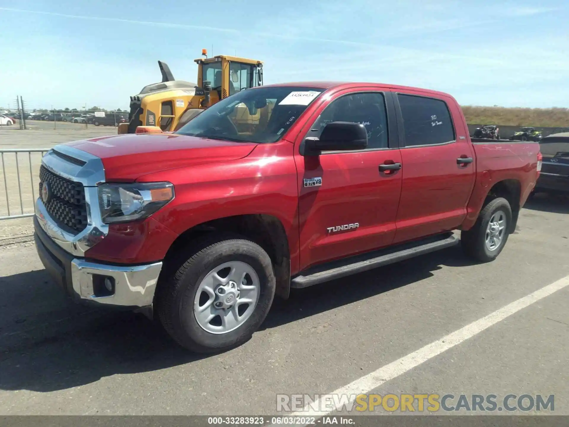 2 Photograph of a damaged car 5TFDY5F13MX018870 TOYOTA TUNDRA 4WD 2021