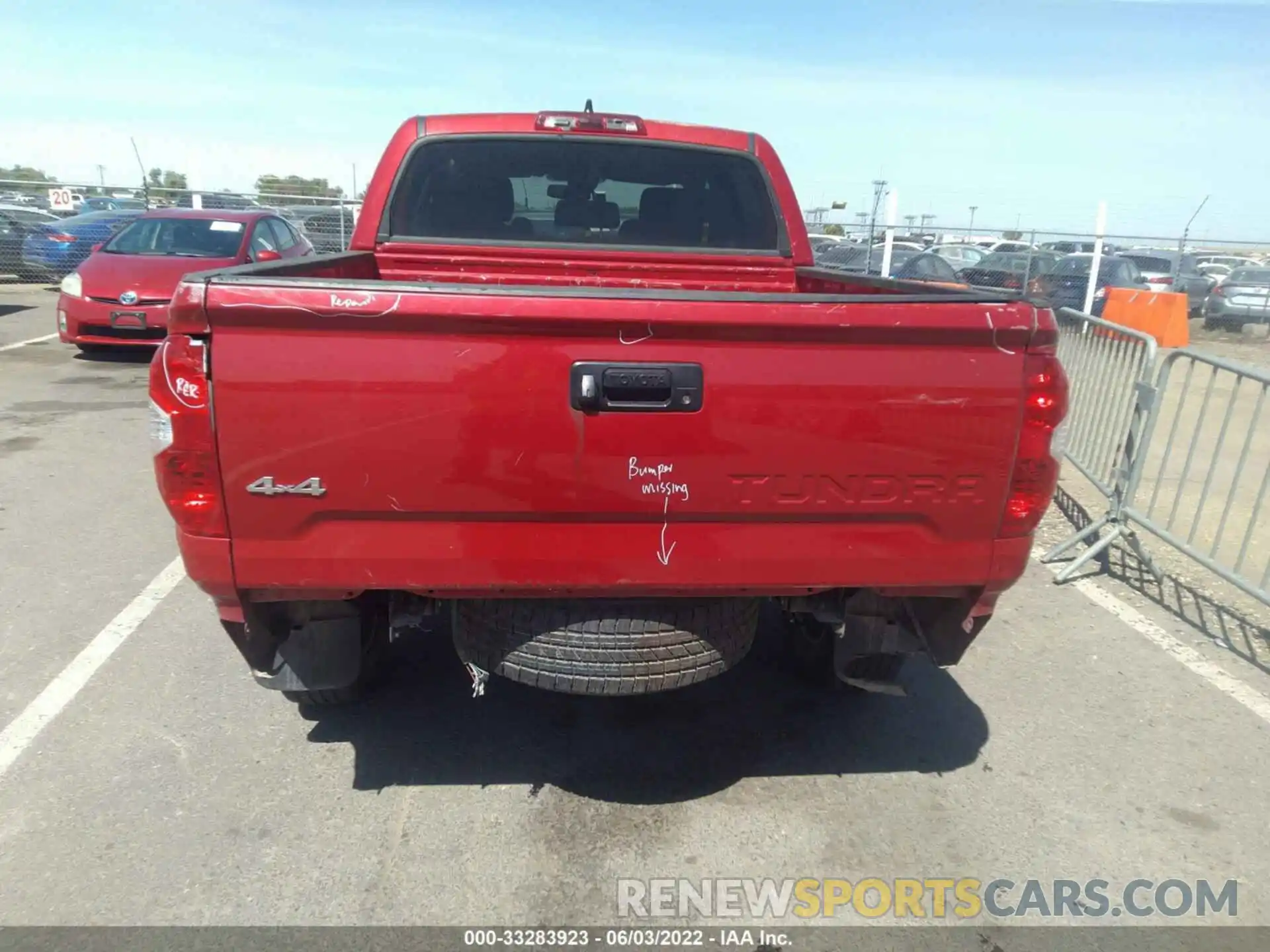 6 Photograph of a damaged car 5TFDY5F13MX018870 TOYOTA TUNDRA 4WD 2021