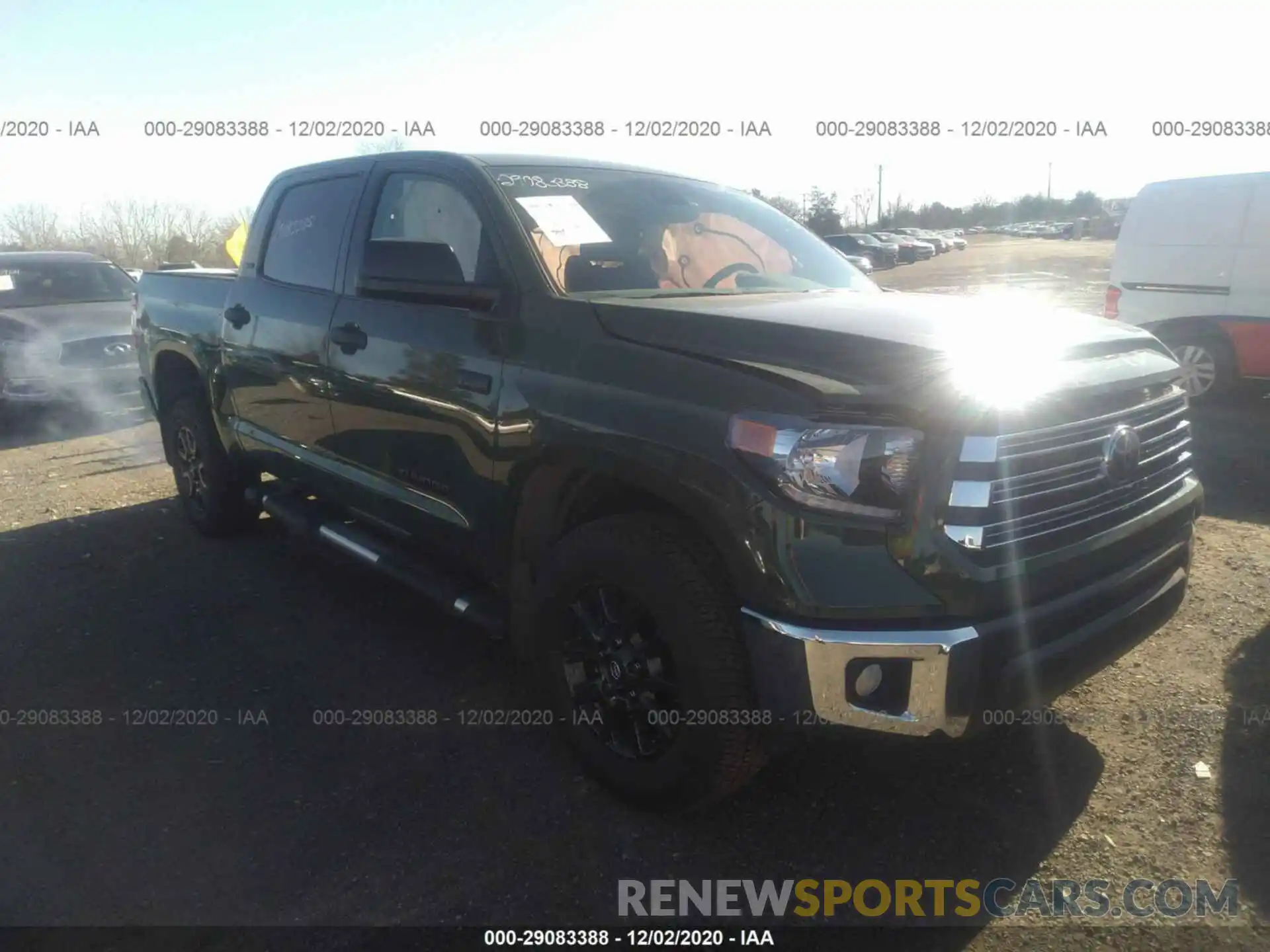 1 Photograph of a damaged car 5TFDY5F13MX967108 TOYOTA TUNDRA 4WD 2021