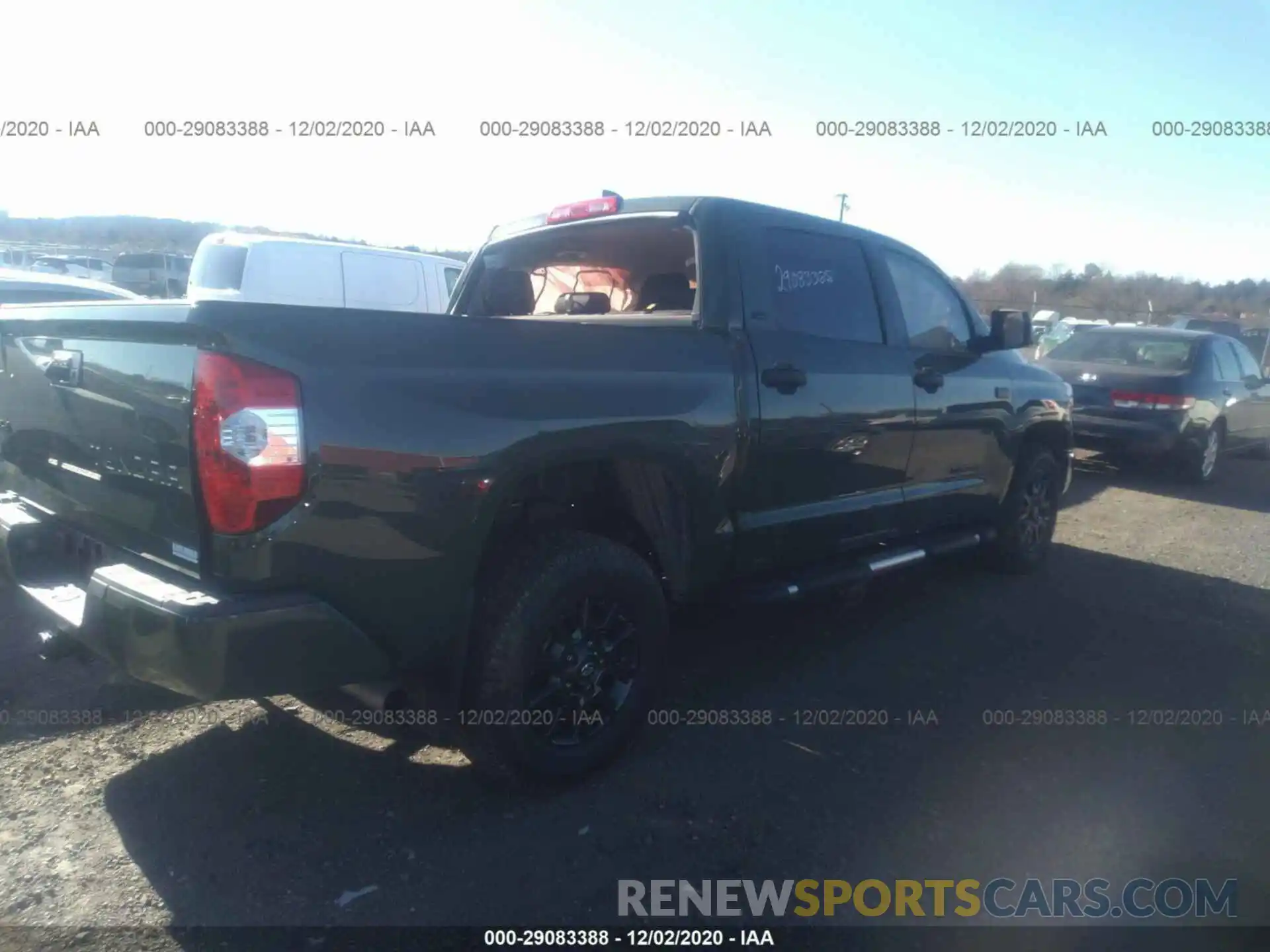 4 Фотография поврежденного автомобиля 5TFDY5F13MX967108 TOYOTA TUNDRA 4WD 2021