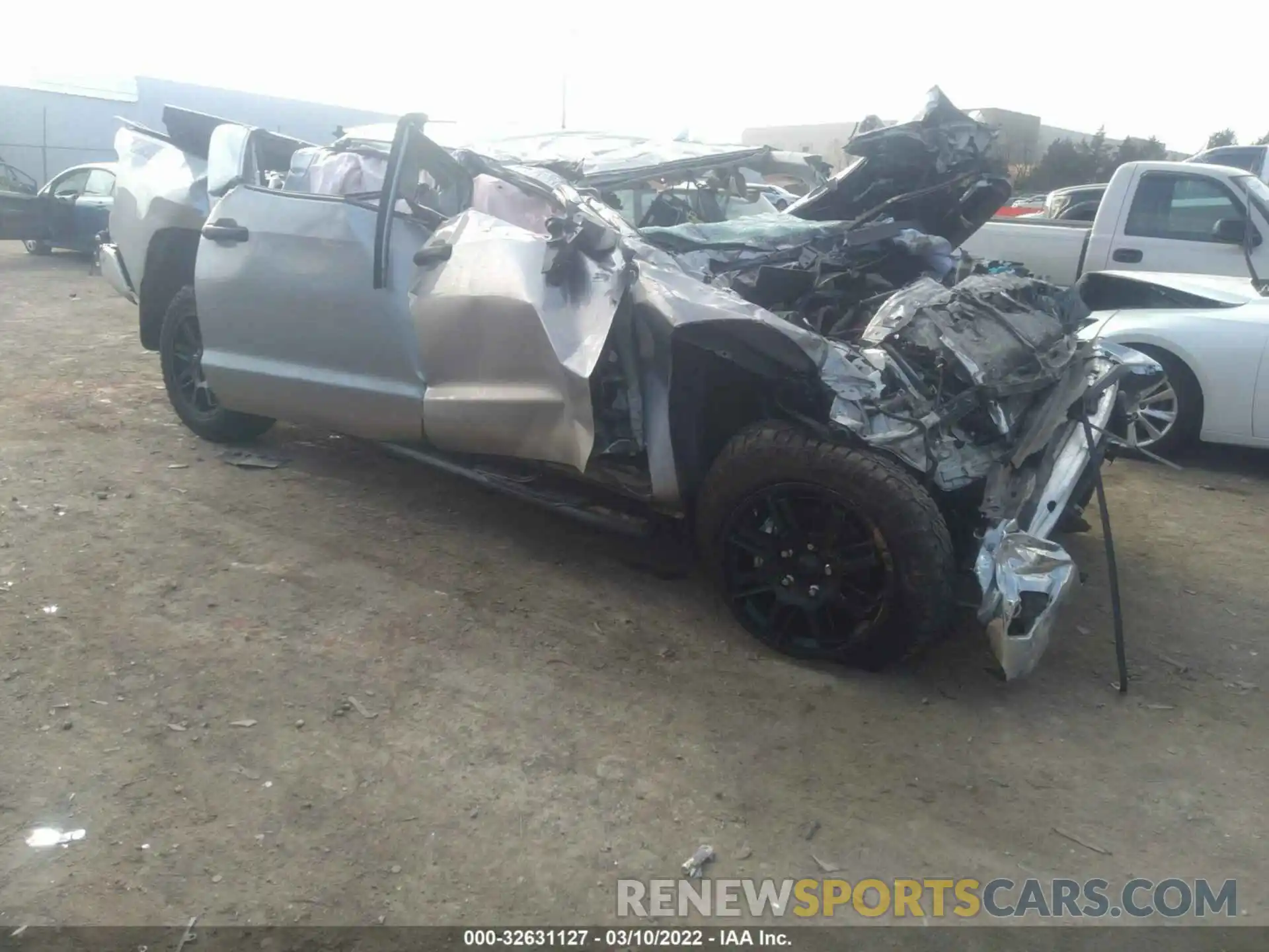 1 Photograph of a damaged car 5TFDY5F13MX990856 TOYOTA TUNDRA 4WD 2021