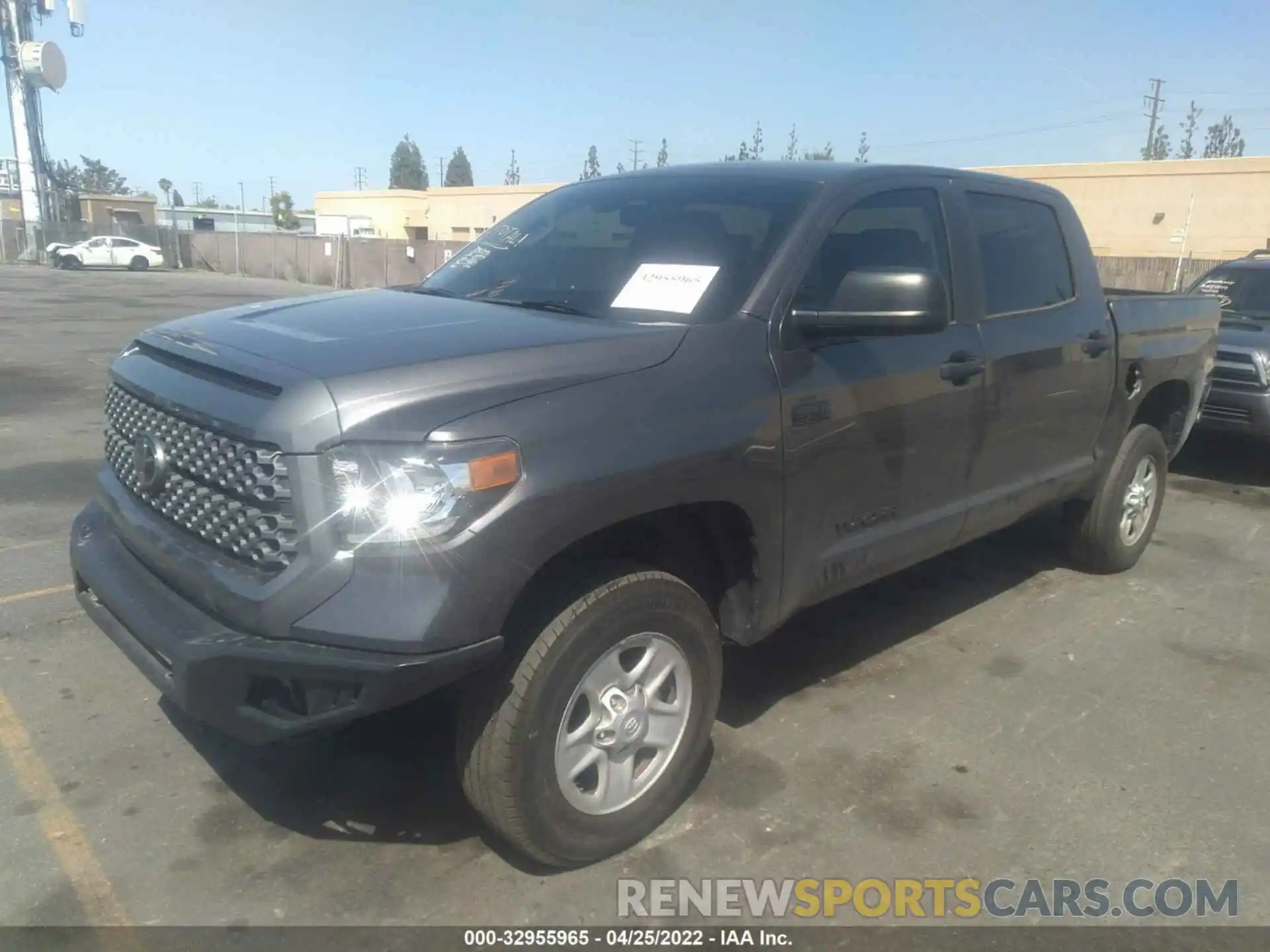 2 Photograph of a damaged car 5TFDY5F14MX001155 TOYOTA TUNDRA 4WD 2021