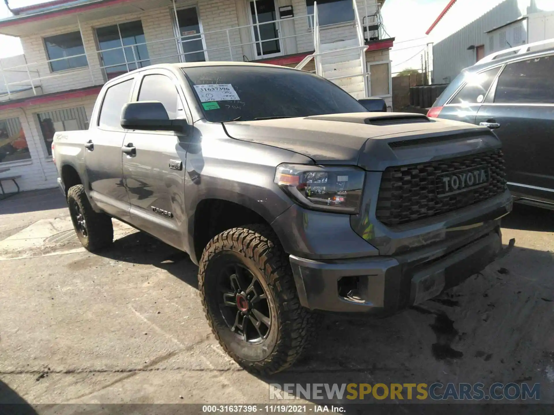 1 Photograph of a damaged car 5TFDY5F14MX016707 TOYOTA TUNDRA 4WD 2021