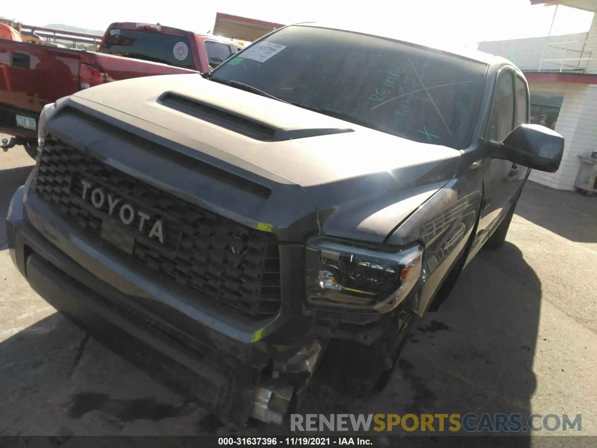 2 Photograph of a damaged car 5TFDY5F14MX016707 TOYOTA TUNDRA 4WD 2021