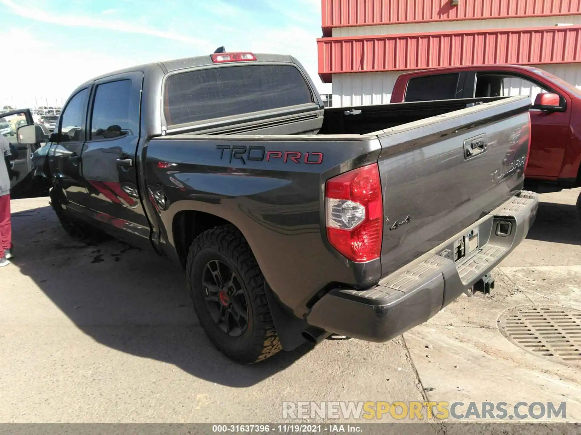 3 Photograph of a damaged car 5TFDY5F14MX016707 TOYOTA TUNDRA 4WD 2021