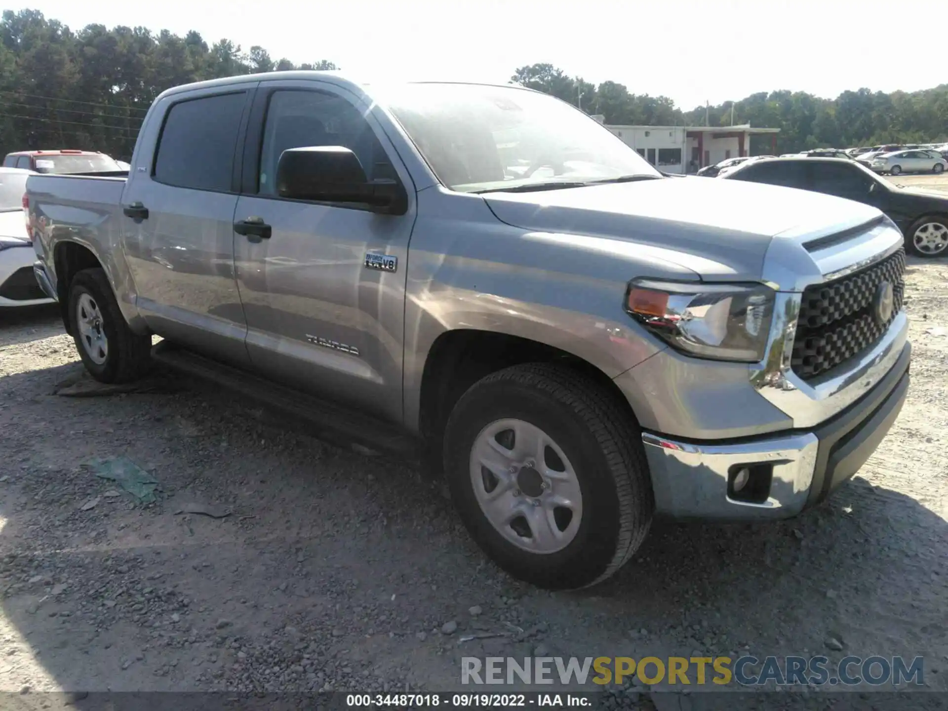 1 Photograph of a damaged car 5TFDY5F14MX020031 TOYOTA TUNDRA 4WD 2021