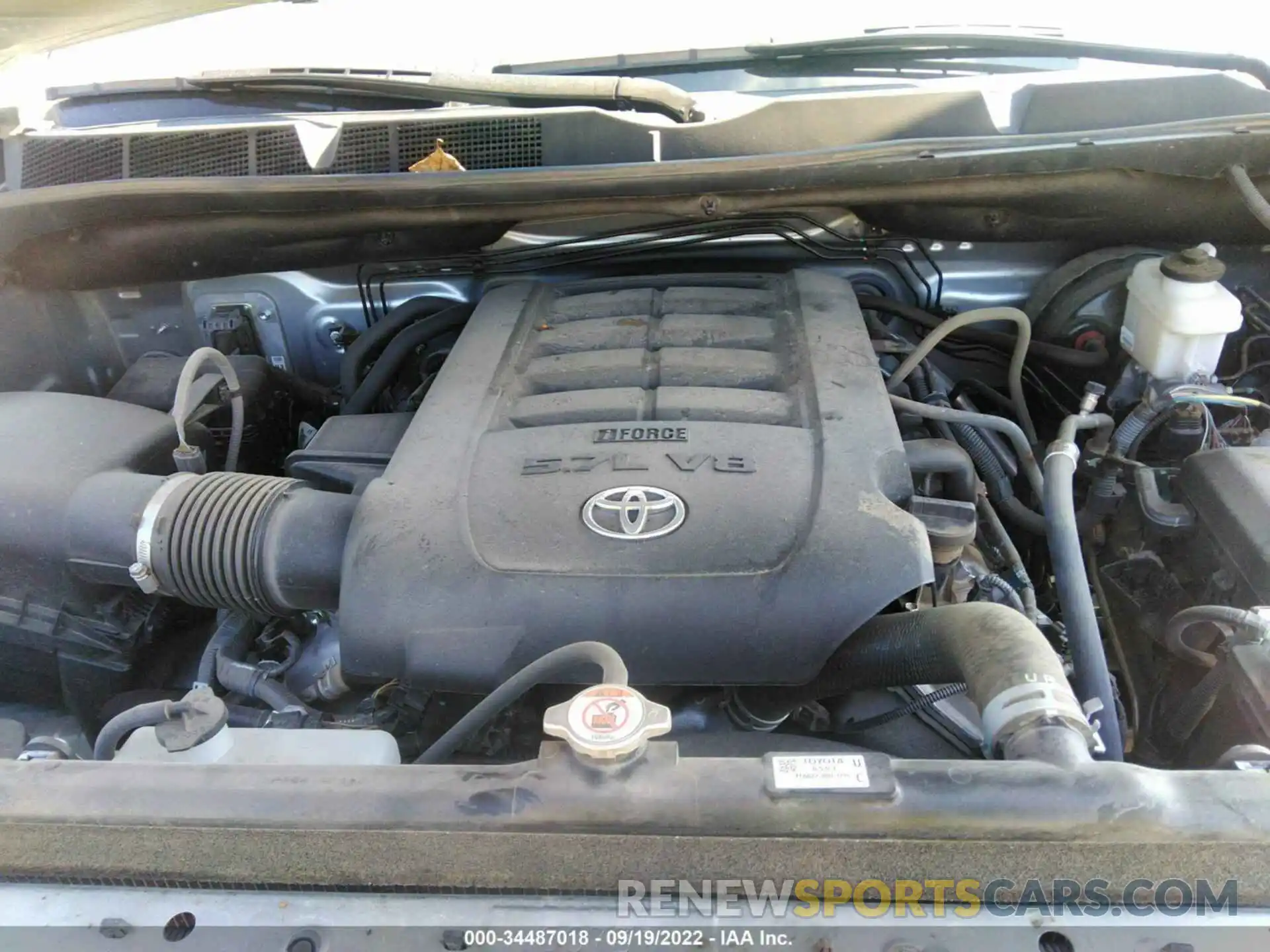 10 Photograph of a damaged car 5TFDY5F14MX020031 TOYOTA TUNDRA 4WD 2021